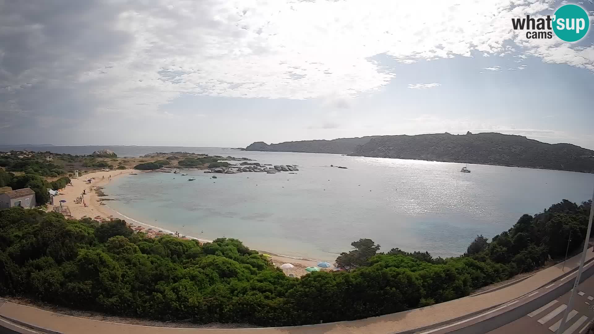 Webcam Rena di Levante – Vue en direct depuis Capo Testa