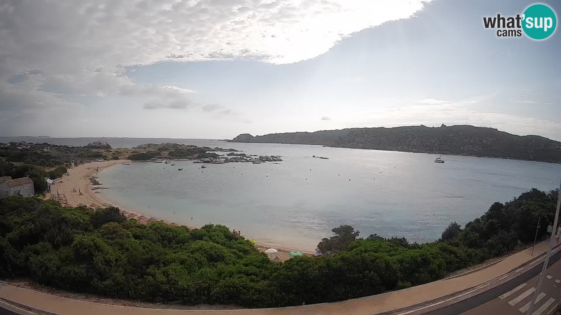 Webcam Rena di Levante – Vue en direct depuis Capo Testa