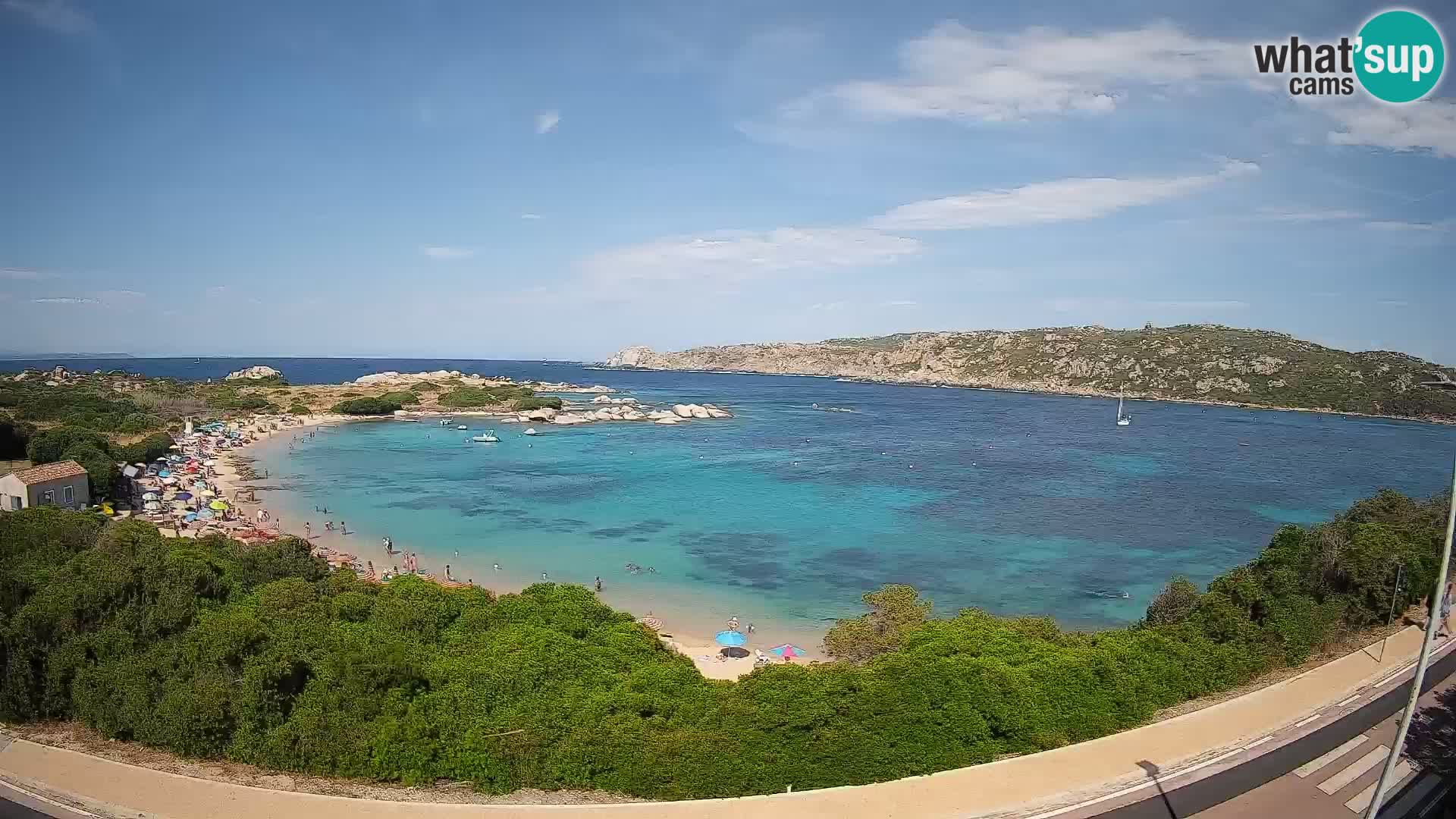 Webcam Rena di Levante – Vista live da Capo Testa