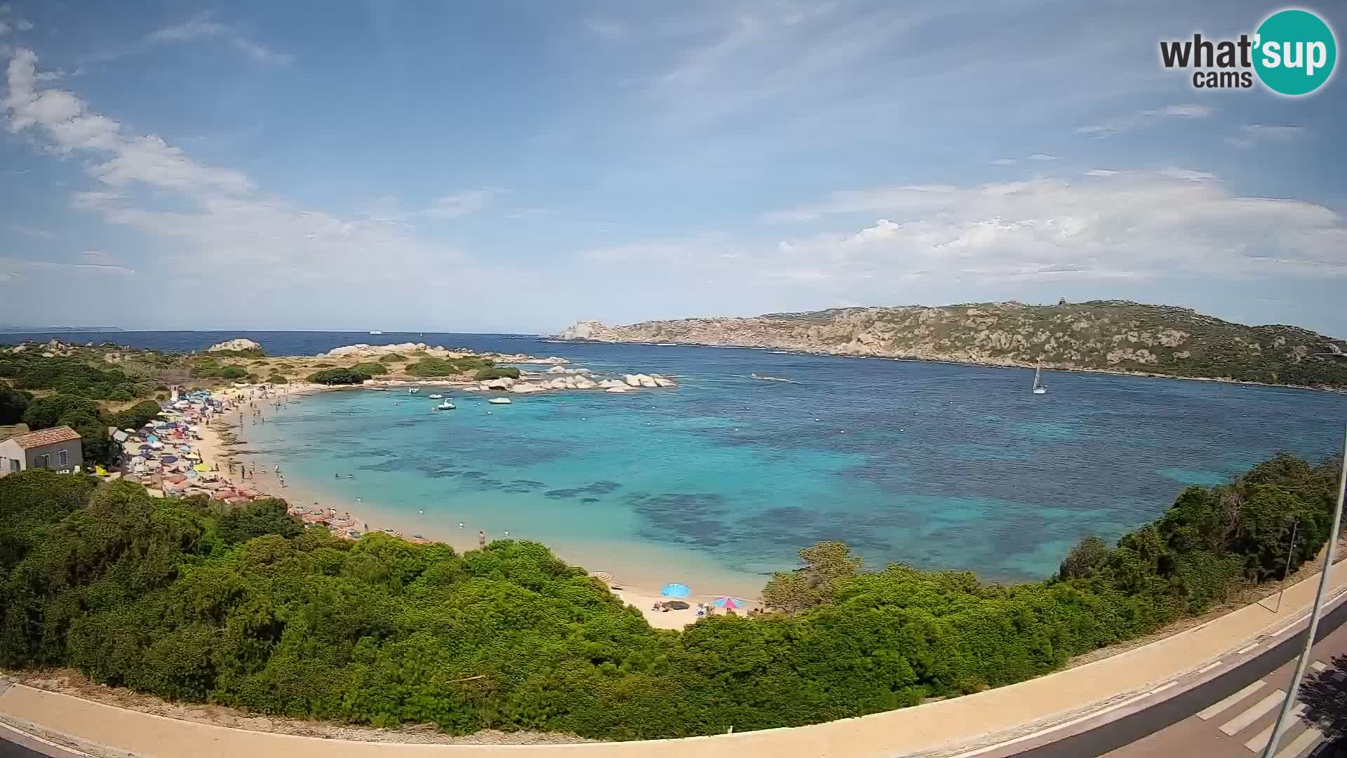 Webcam Rena di Levante – Vista live da Capo Testa