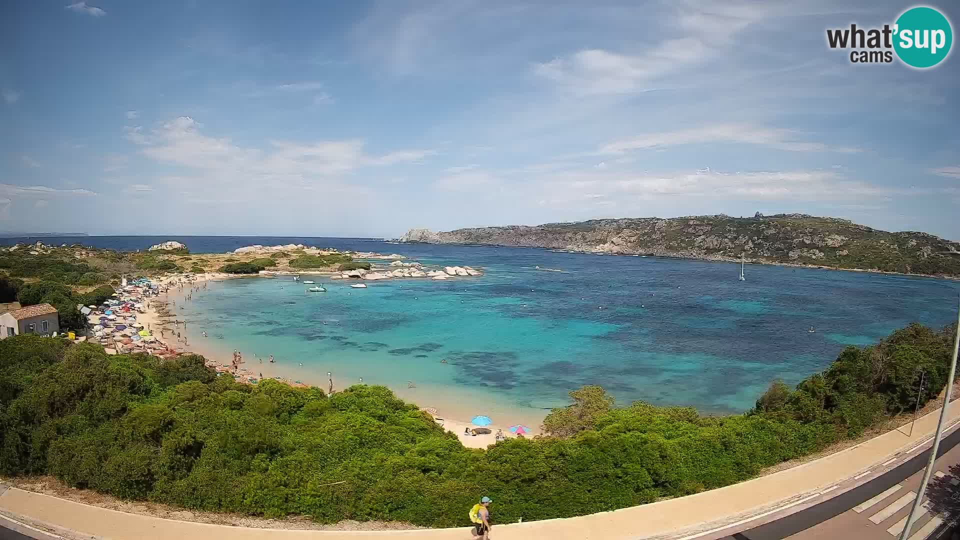 Webcam Rena di Levante – Live View from Capo Testa