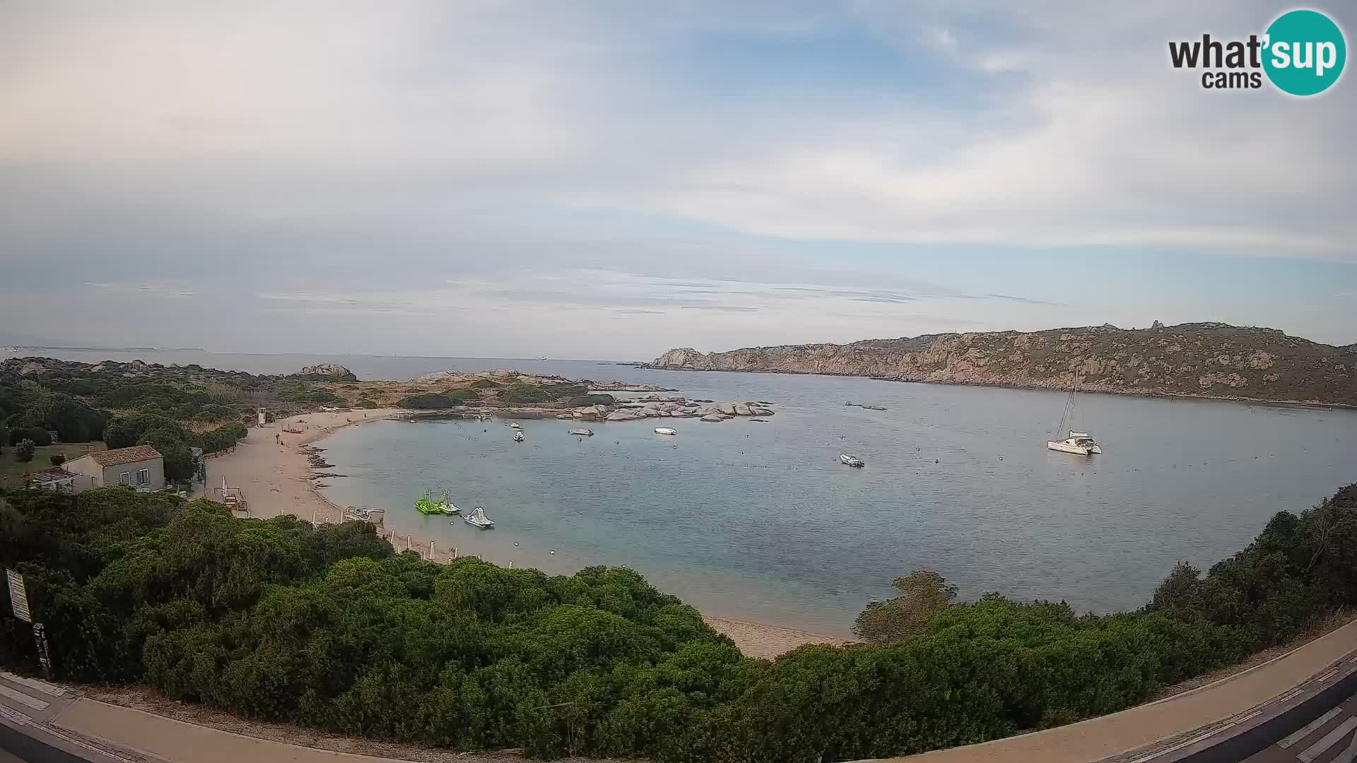 Webcam Rena di Levante – Live View from Capo Testa