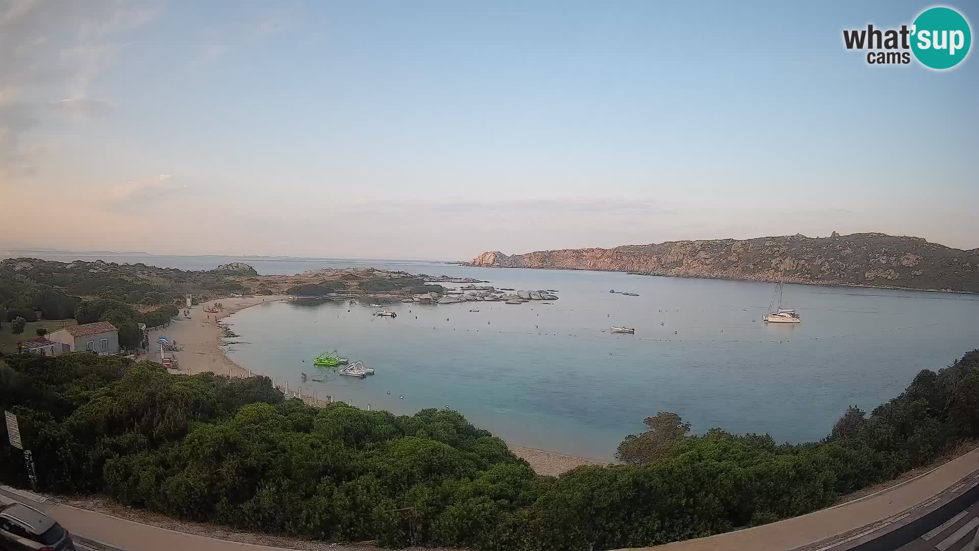 Webcam Rena di Levante – Live View from Capo Testa