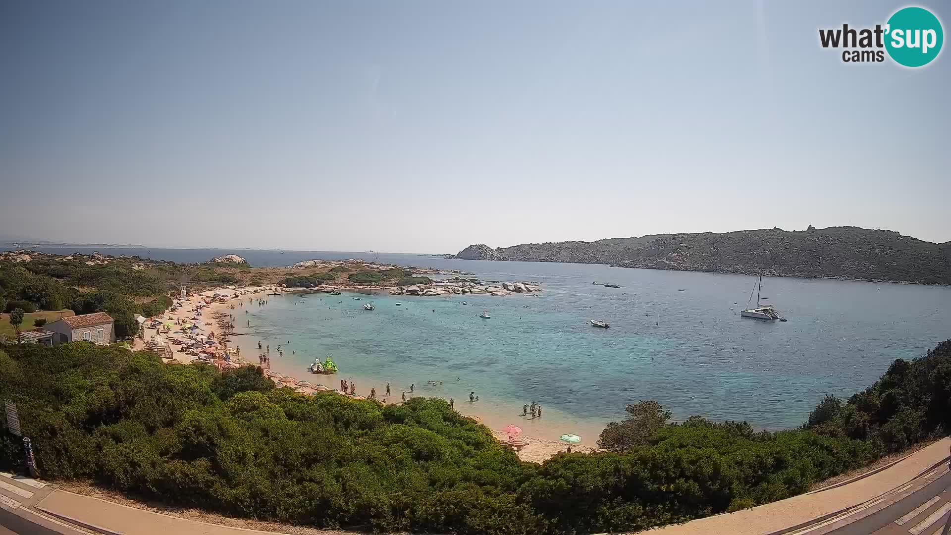 Webcam Rena di Levante – Vue en direct depuis Capo Testa