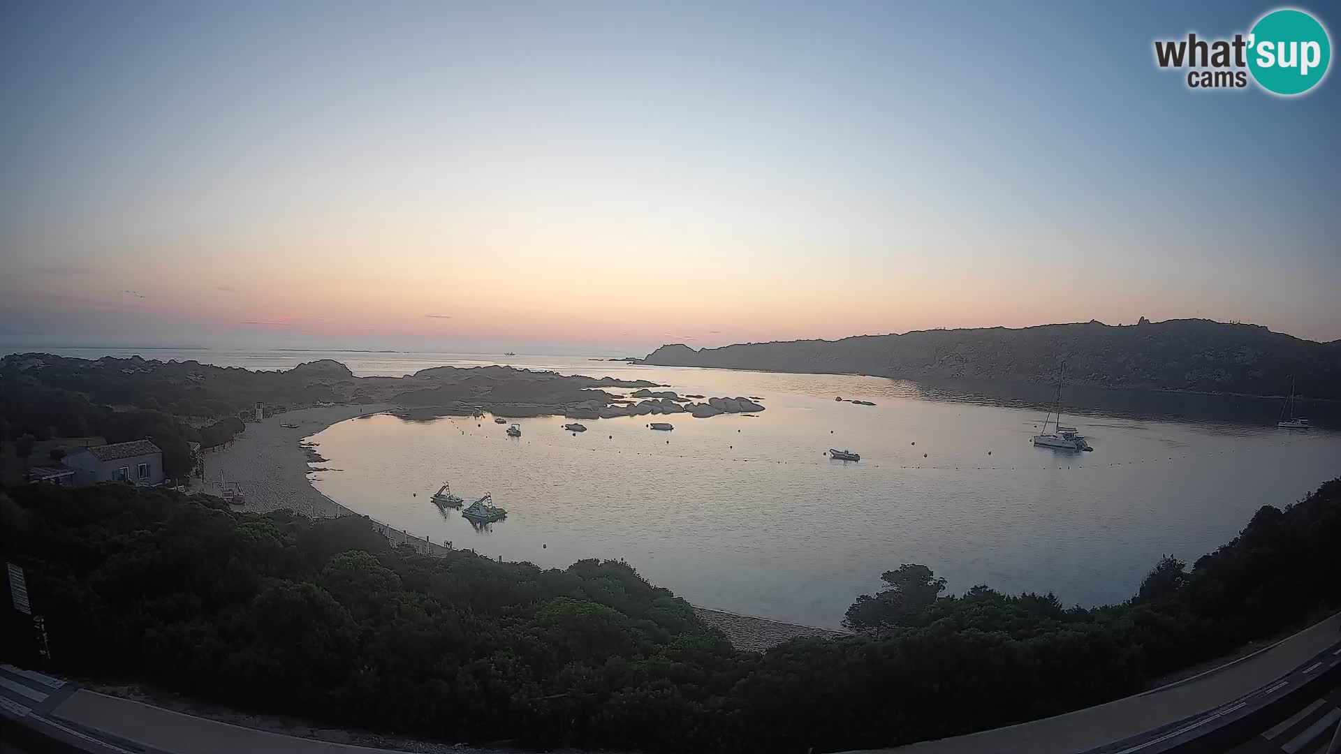 Webcam Rena di Levante – Live View from Capo Testa