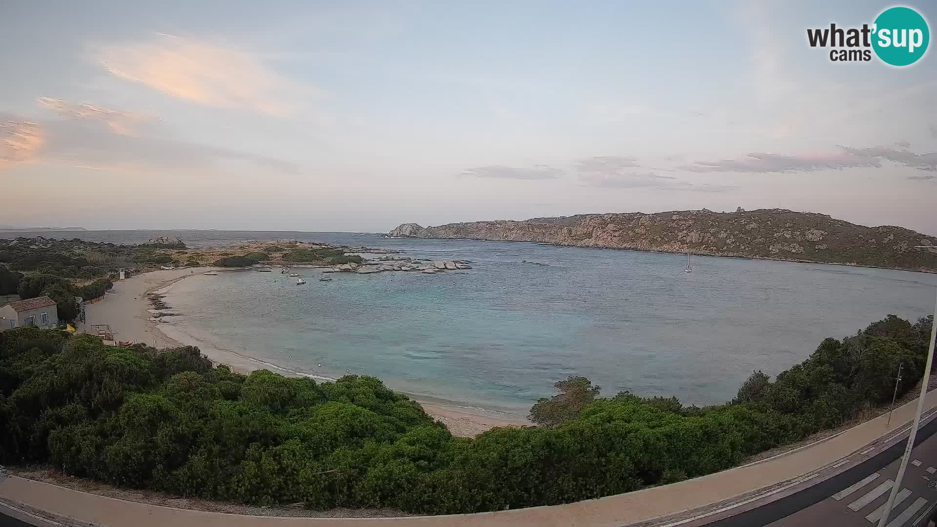 Spletna kamera Rena di Levante – Pogled v živo na Capo Testa