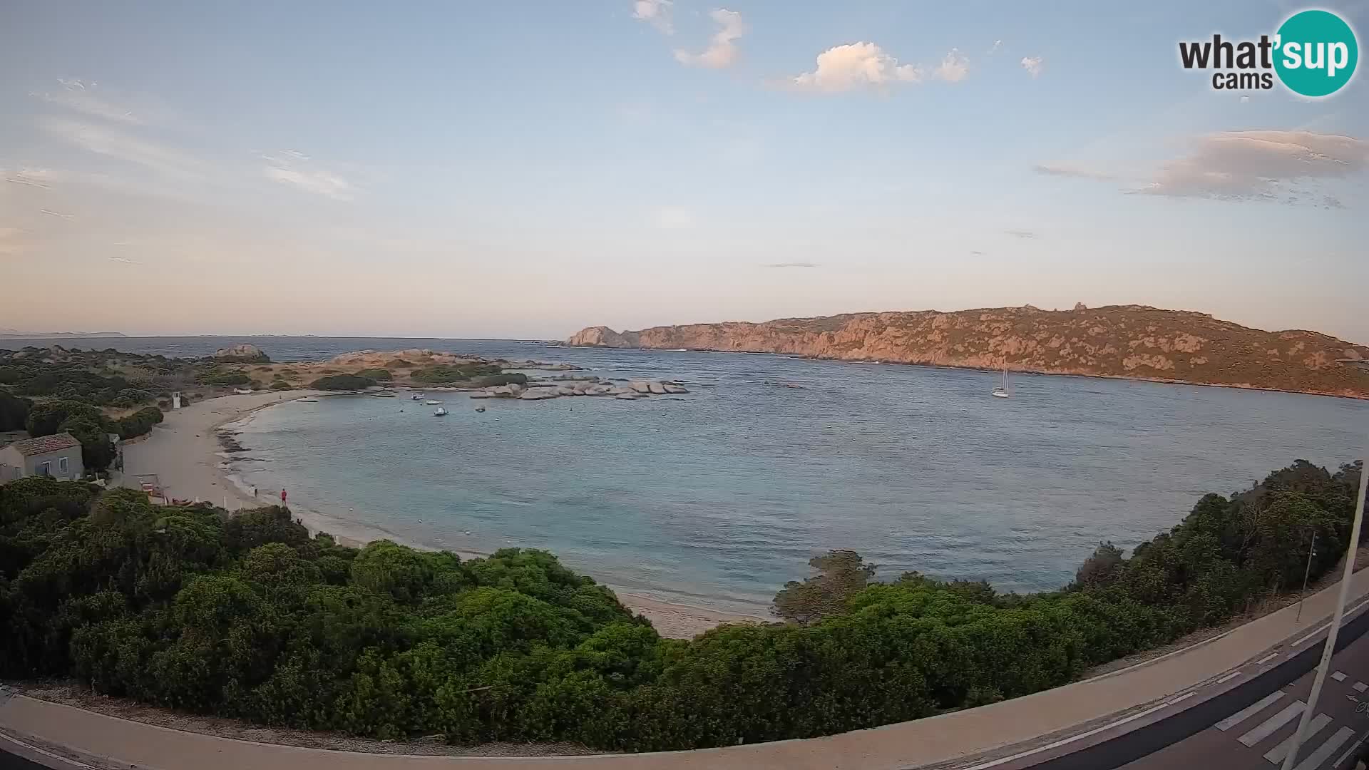 Webcam Rena di Levante – Vue en direct depuis Capo Testa