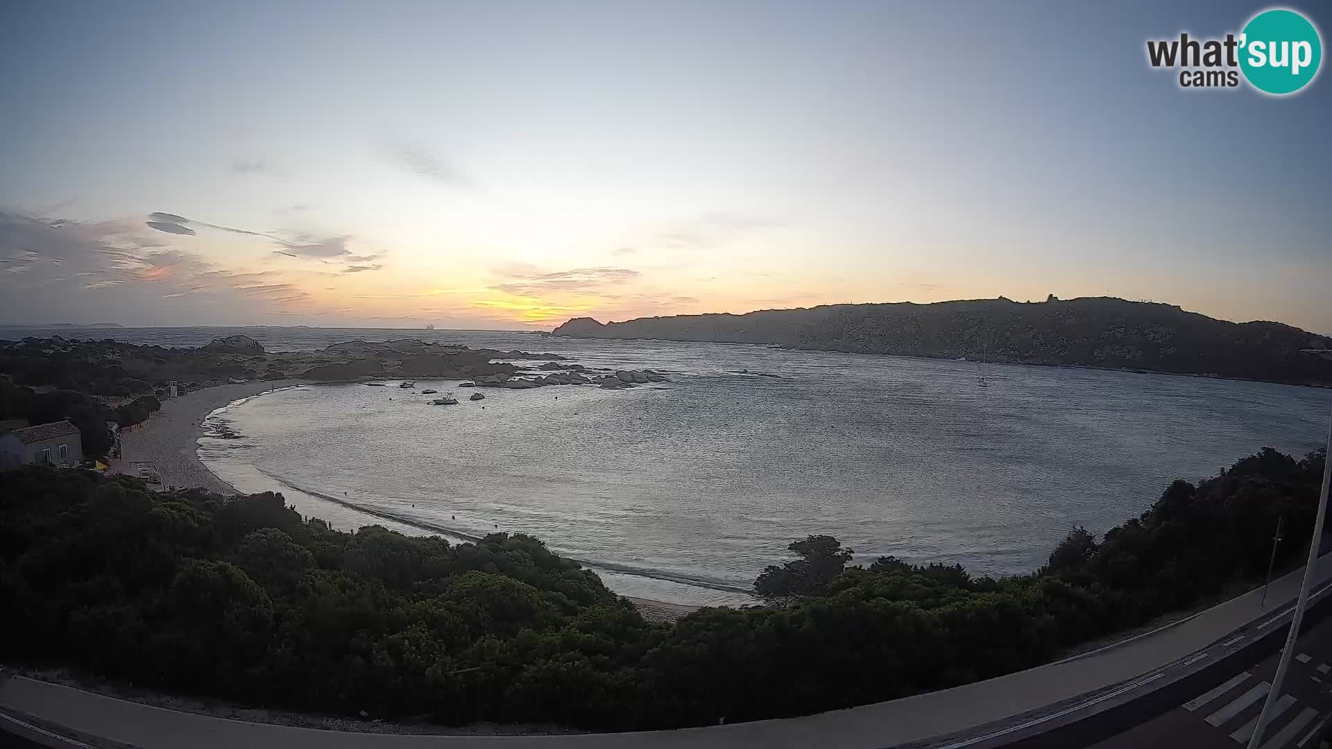 Webcam Rena di Levante – Live View from Capo Testa
