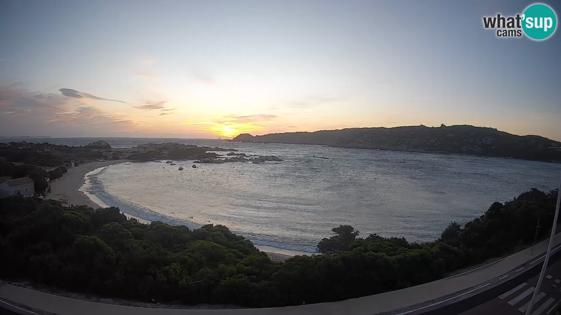 Webcam Rena di Levante – Live View from Capo Testa