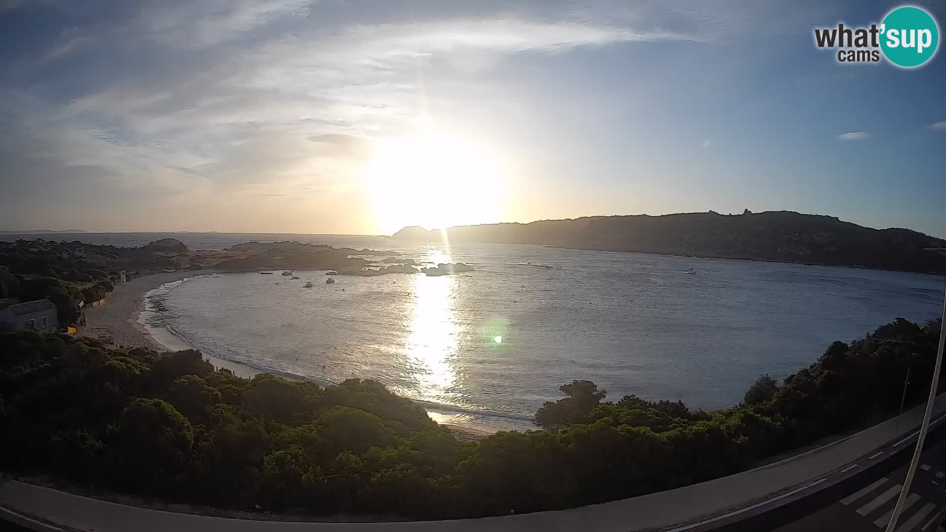Webcam Rena di Levante – Live View from Capo Testa