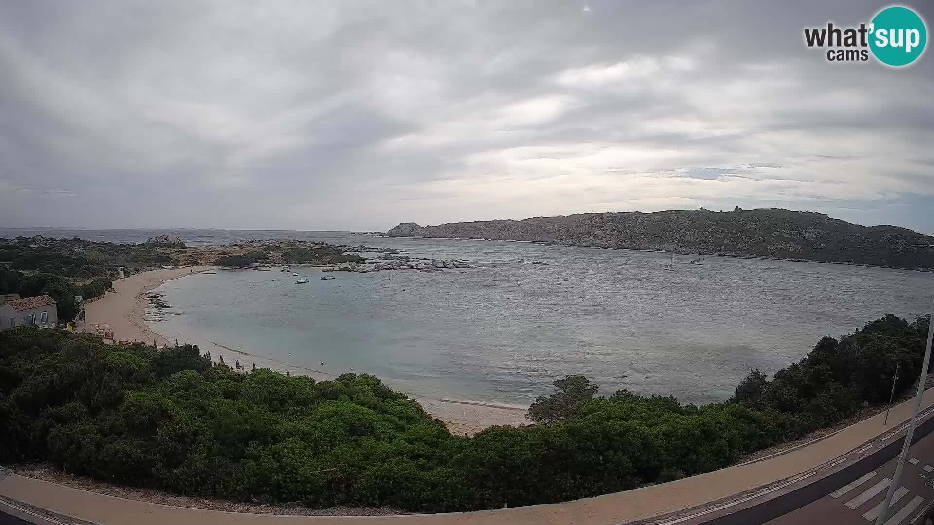 Webcam Rena di Levante – Live View from Capo Testa