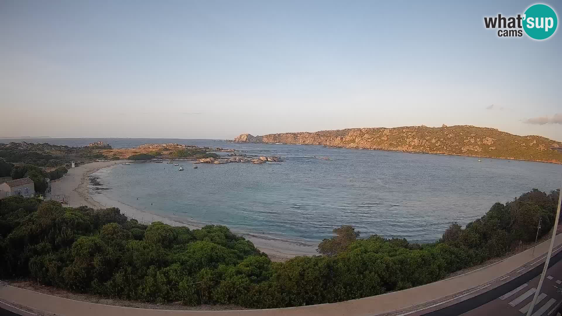 Webcam Rena di Levante – Live View from Capo Testa