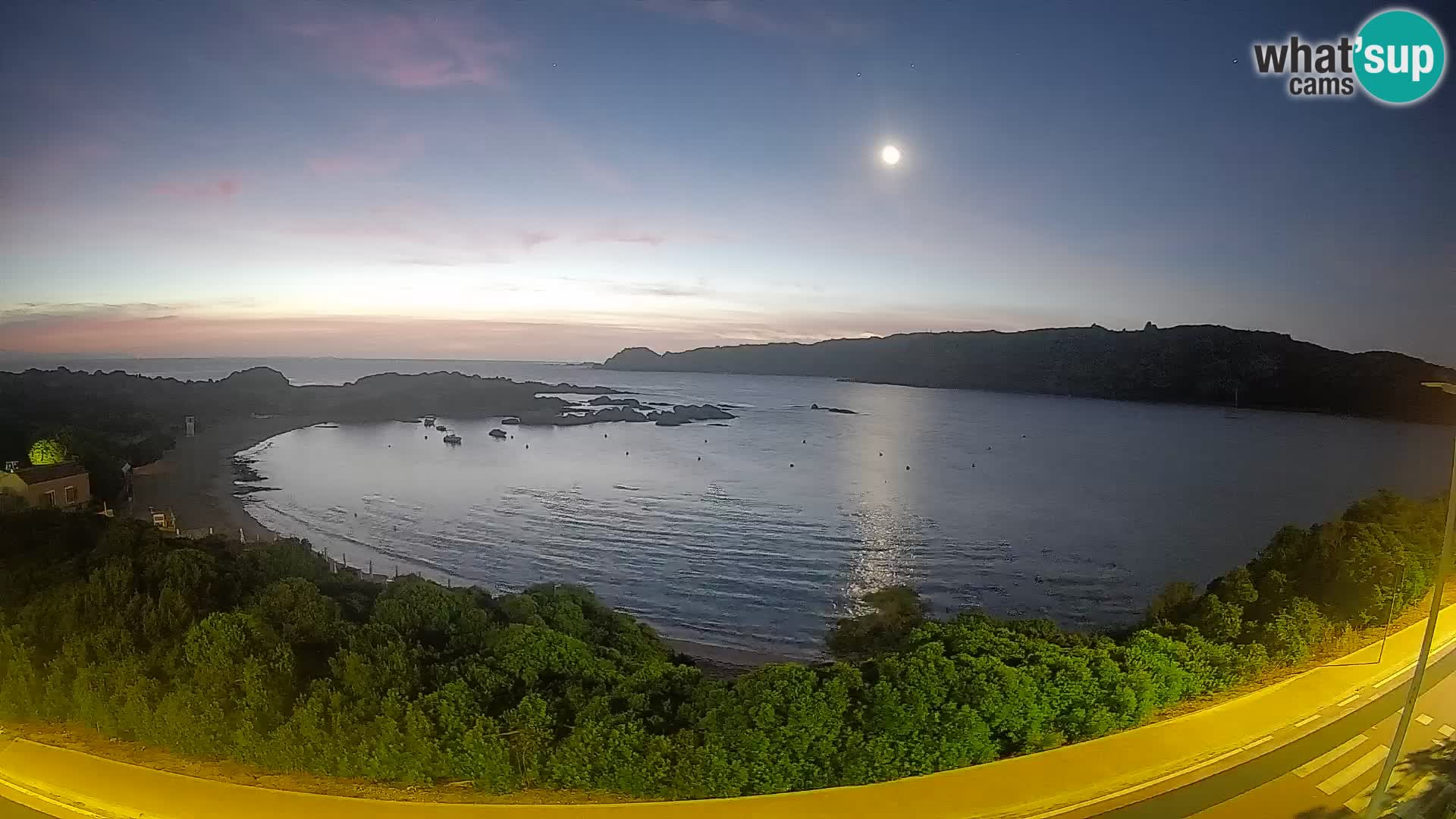 Webcam Rena di Levante – Live View from Capo Testa