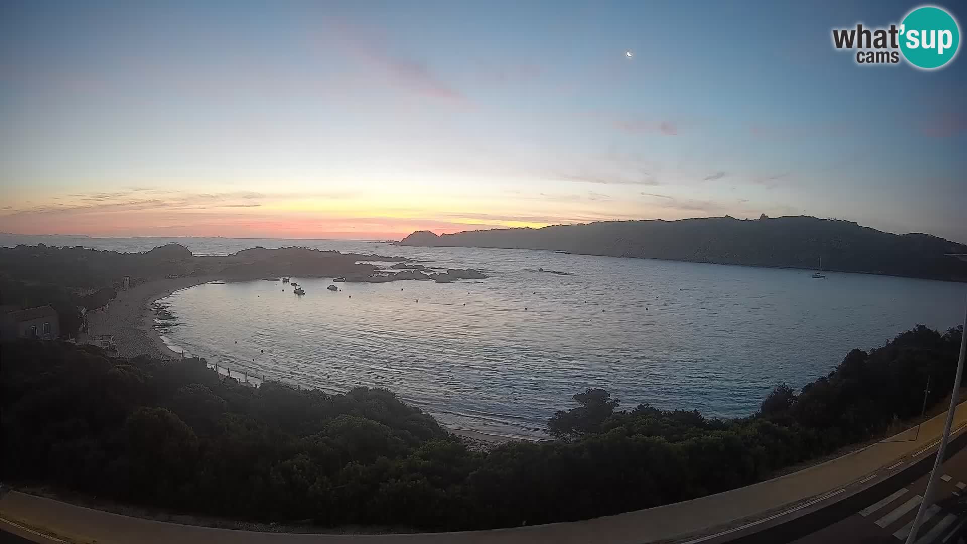 Webcam Rena di Levante – Live View from Capo Testa