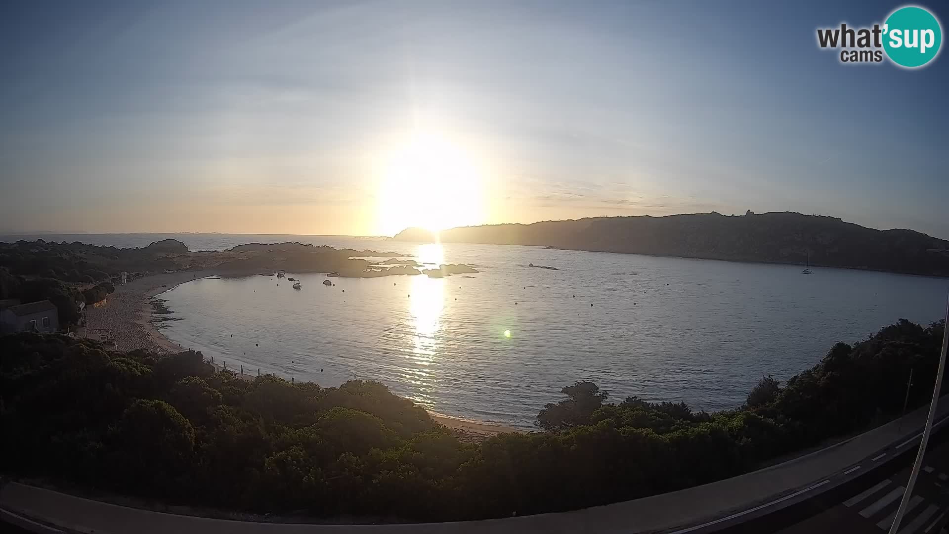Webcam Rena di Levante – Live View from Capo Testa