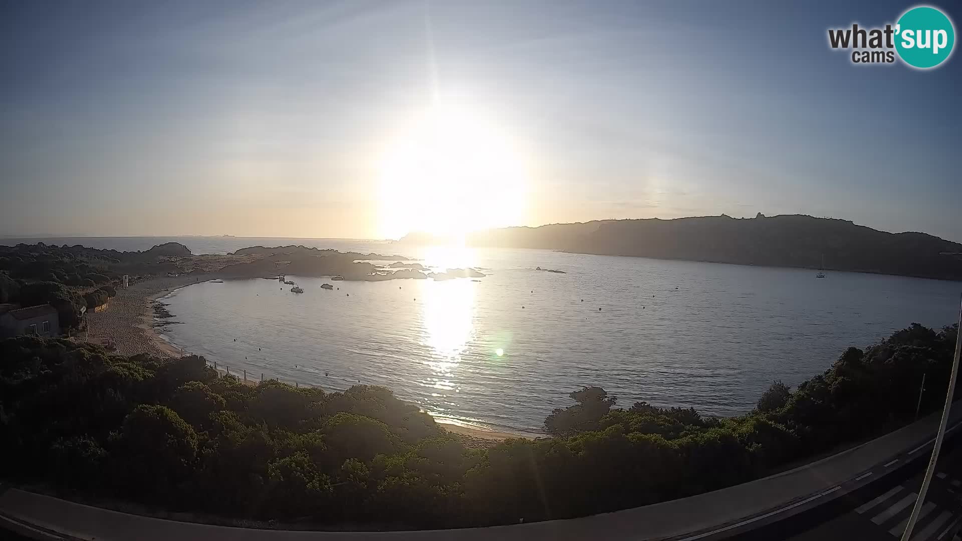 Webcam Rena di Levante – Live View from Capo Testa