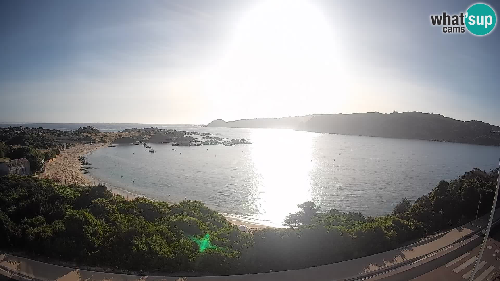 Webcam Rena di Levante – Live View from Capo Testa