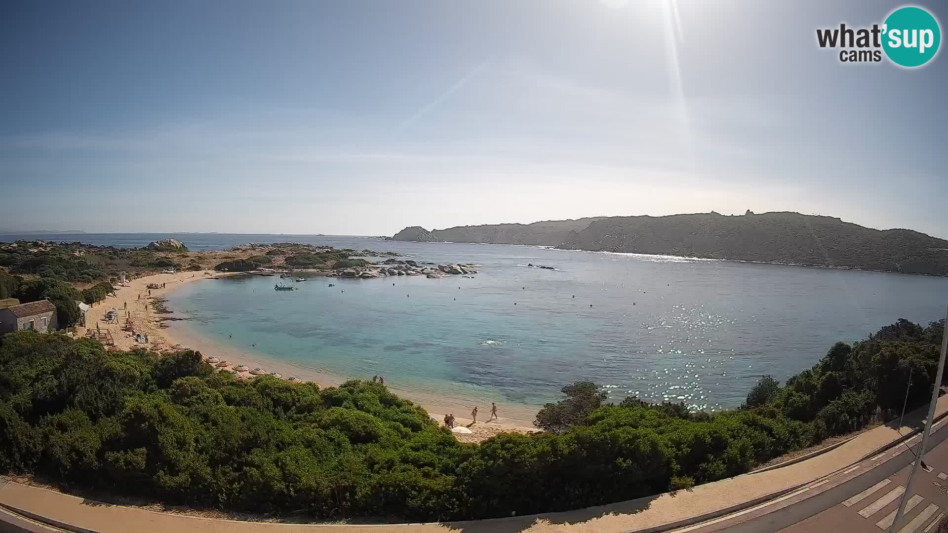Webcam Rena di Levante – Vue en direct depuis Capo Testa