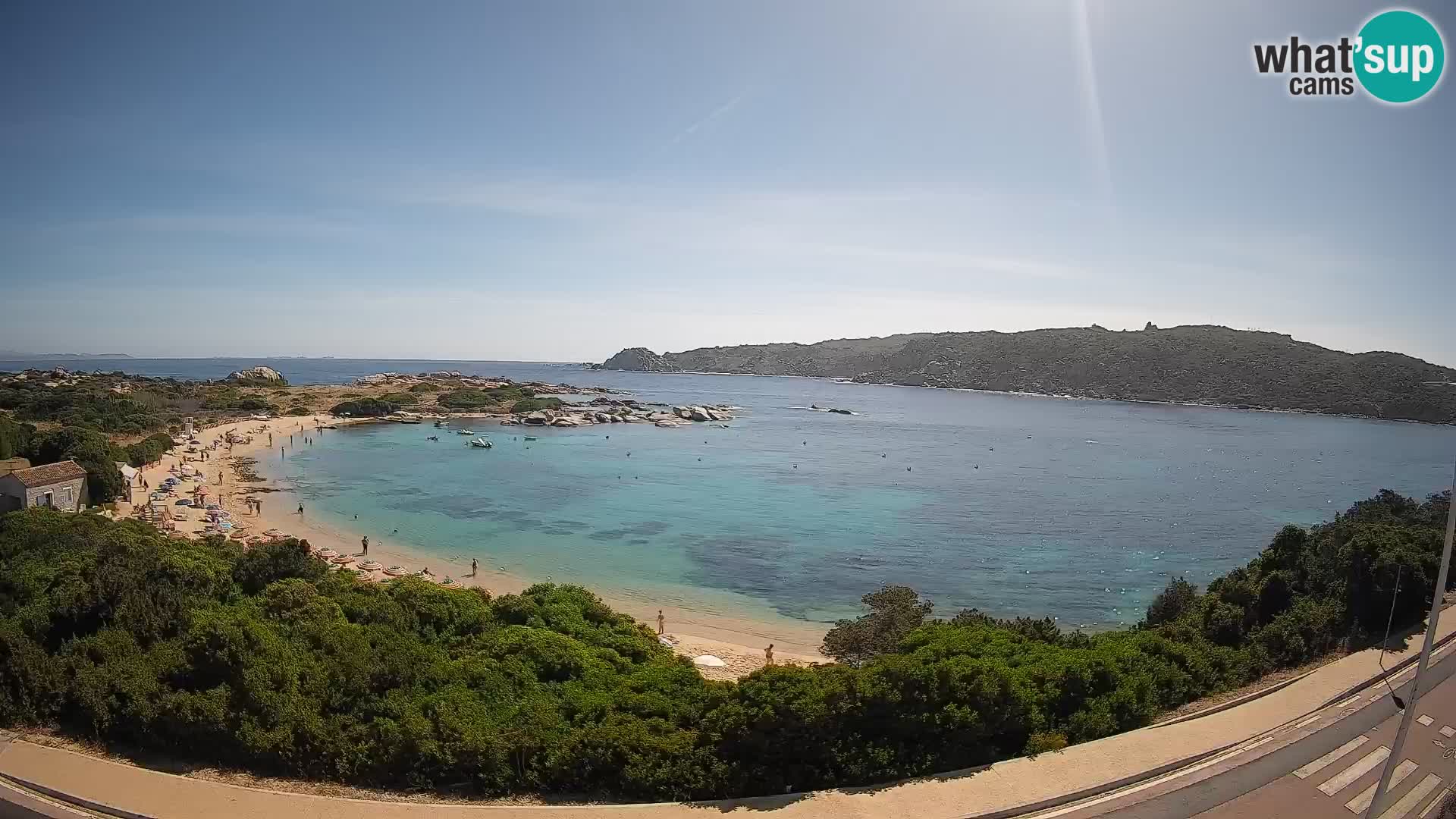 Webcam Rena di Levante – Vista en directo desde Capo Testa