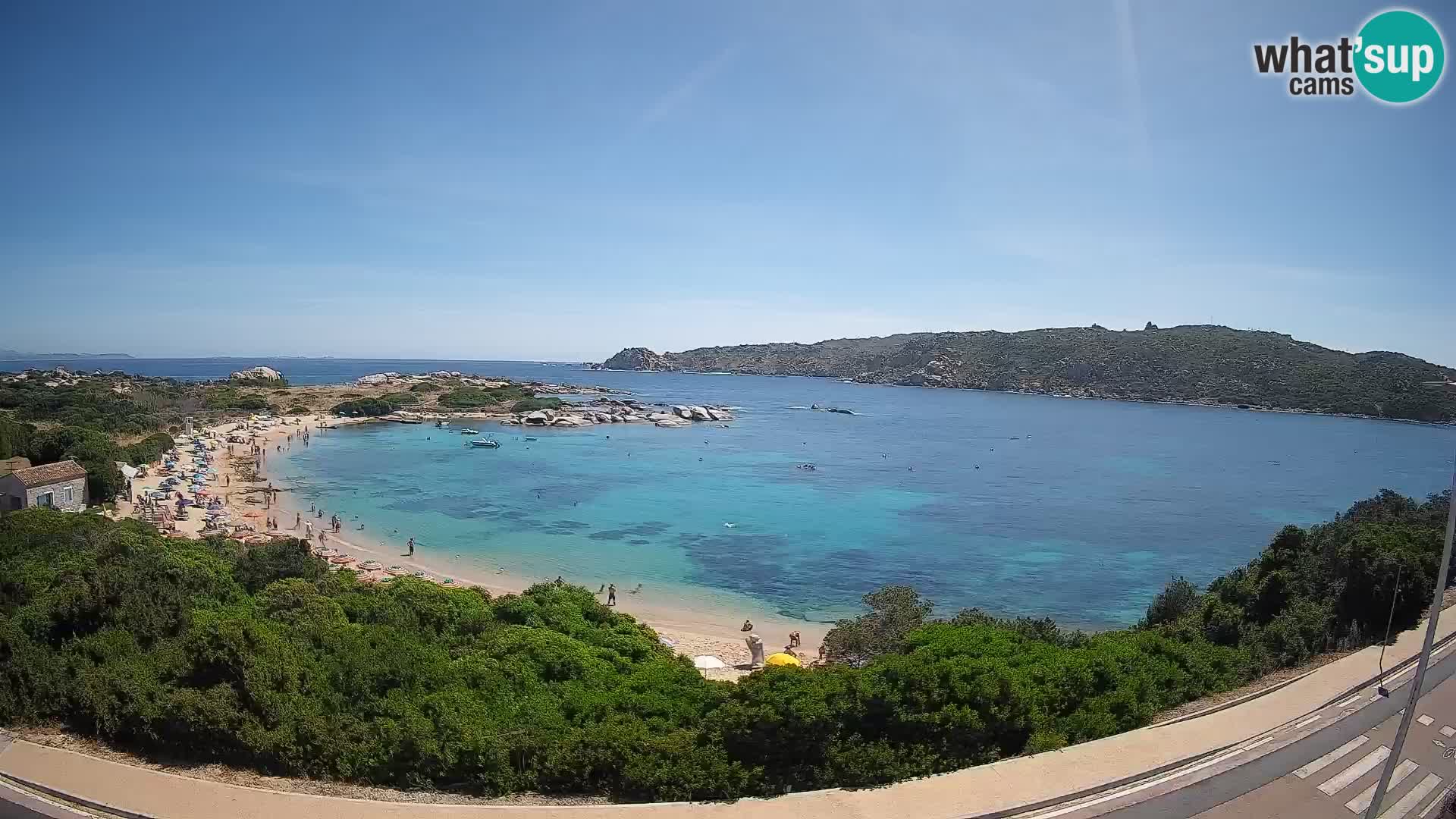 Webcam Rena di Levante – Vue en direct depuis Capo Testa