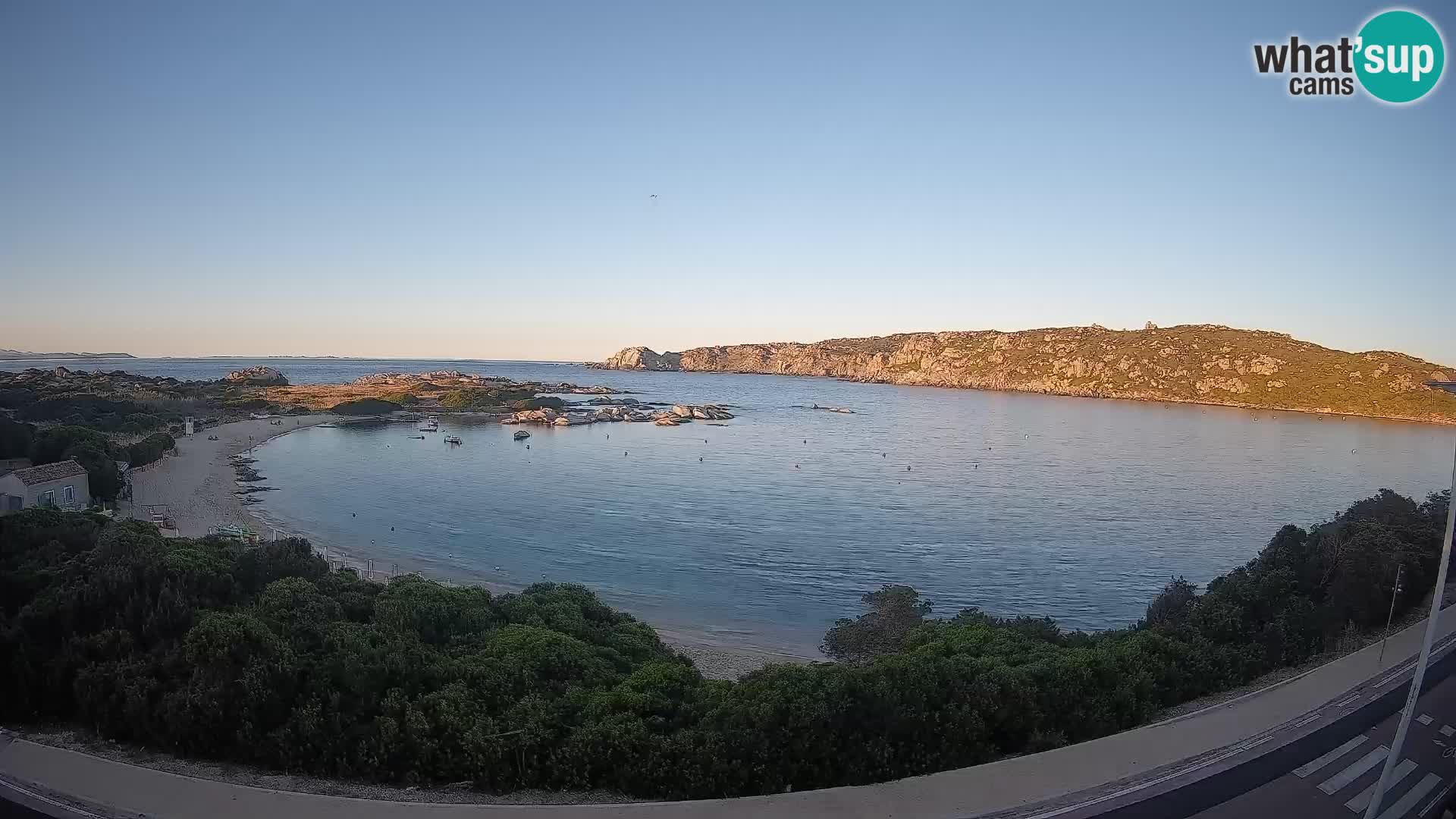Webcam Rena di Levante – Live View from Capo Testa