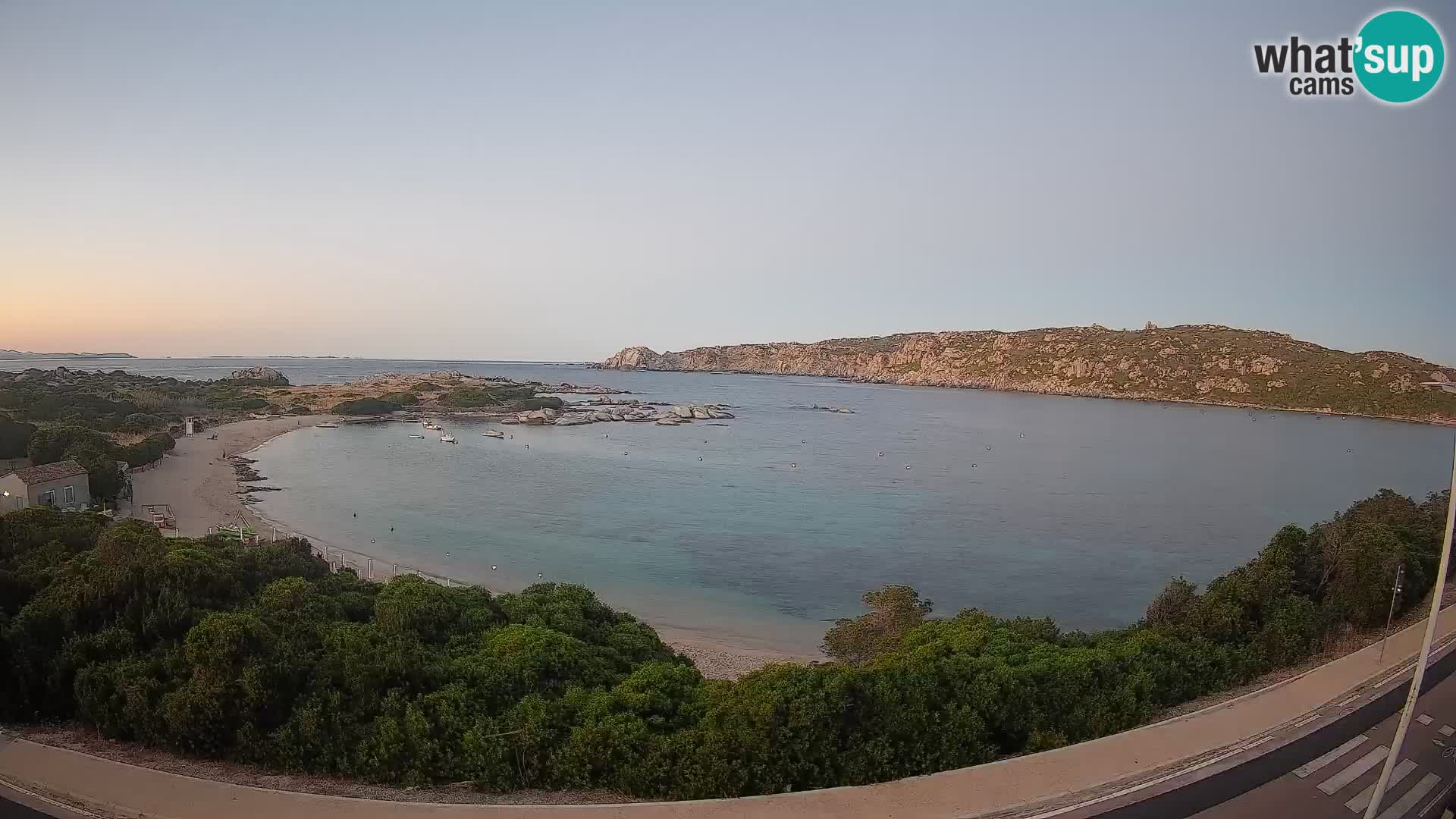 Web kamera Rena di Levante – Pogled uživo s Capo Testa