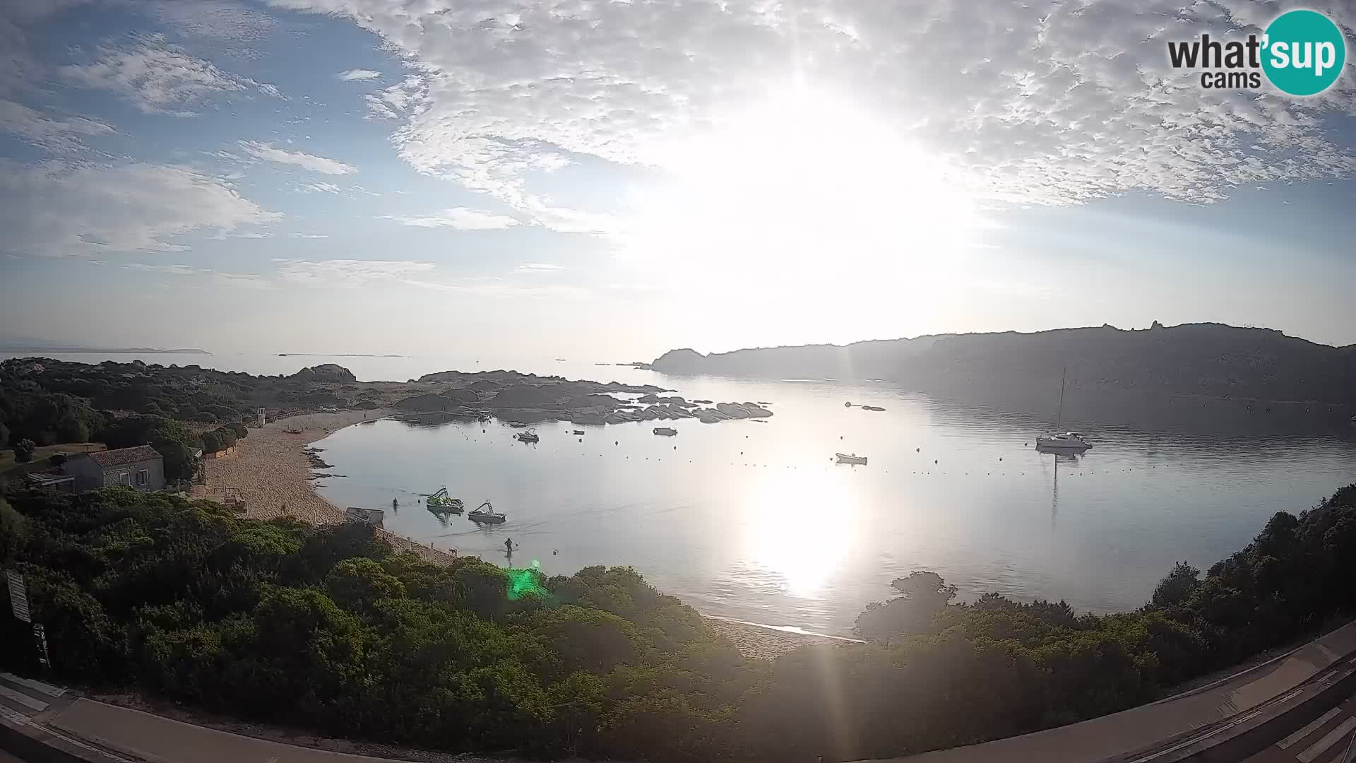 Webcam Rena di Levante – Live View from Capo Testa