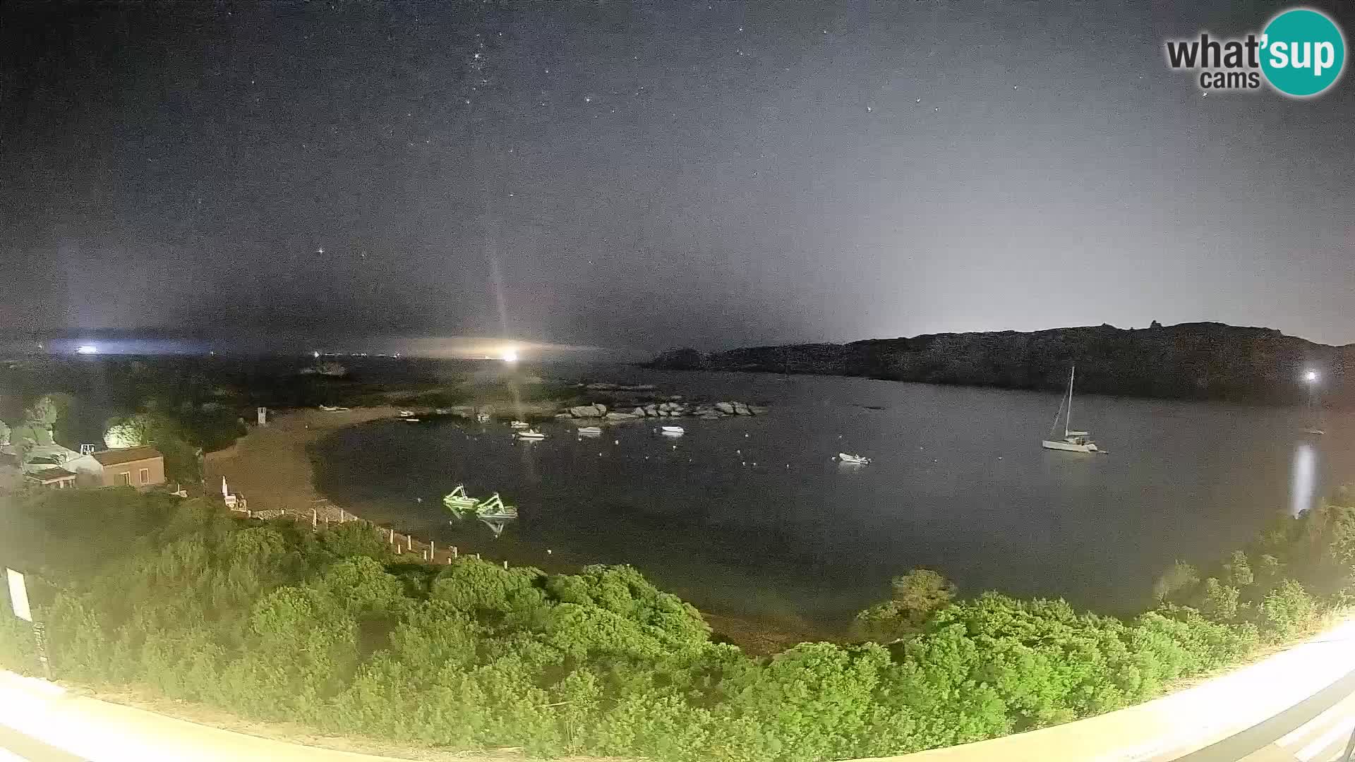 Webcam Rena di Levante – Live View from Capo Testa