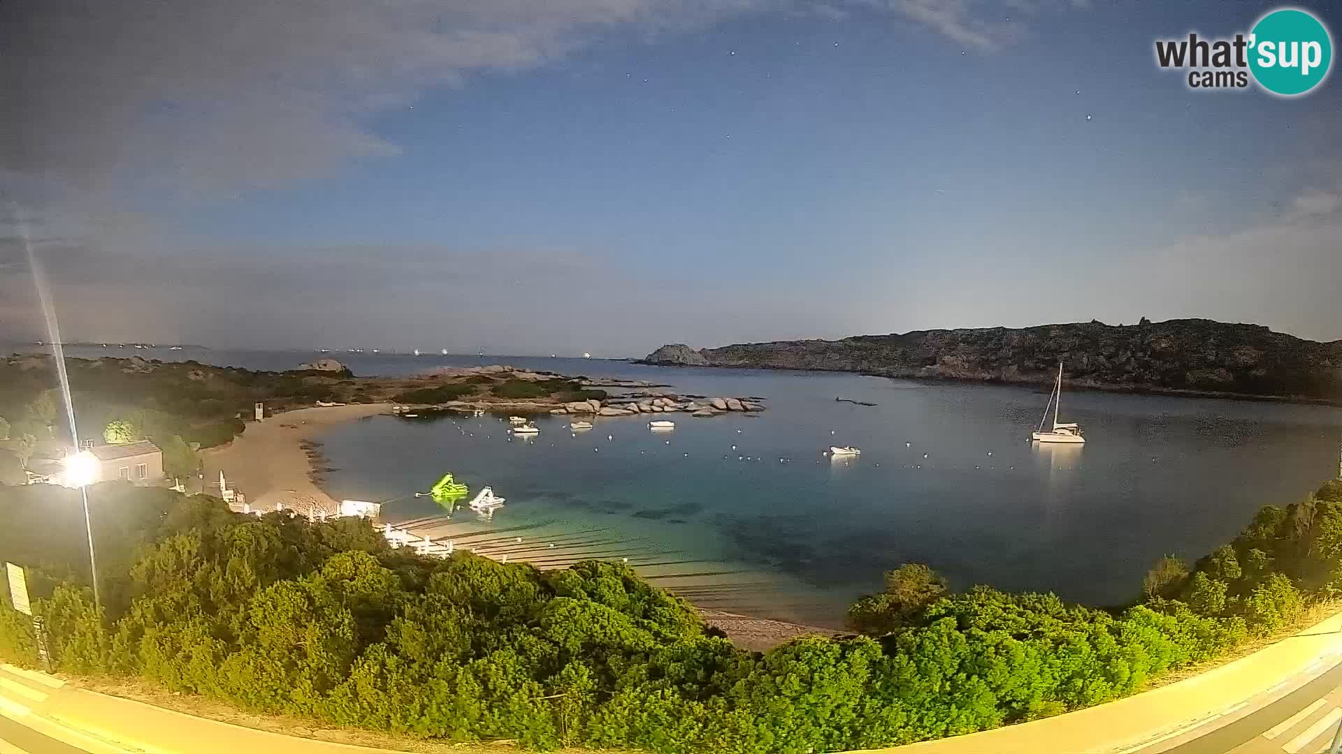 Webcam Rena di Levante – Live View from Capo Testa