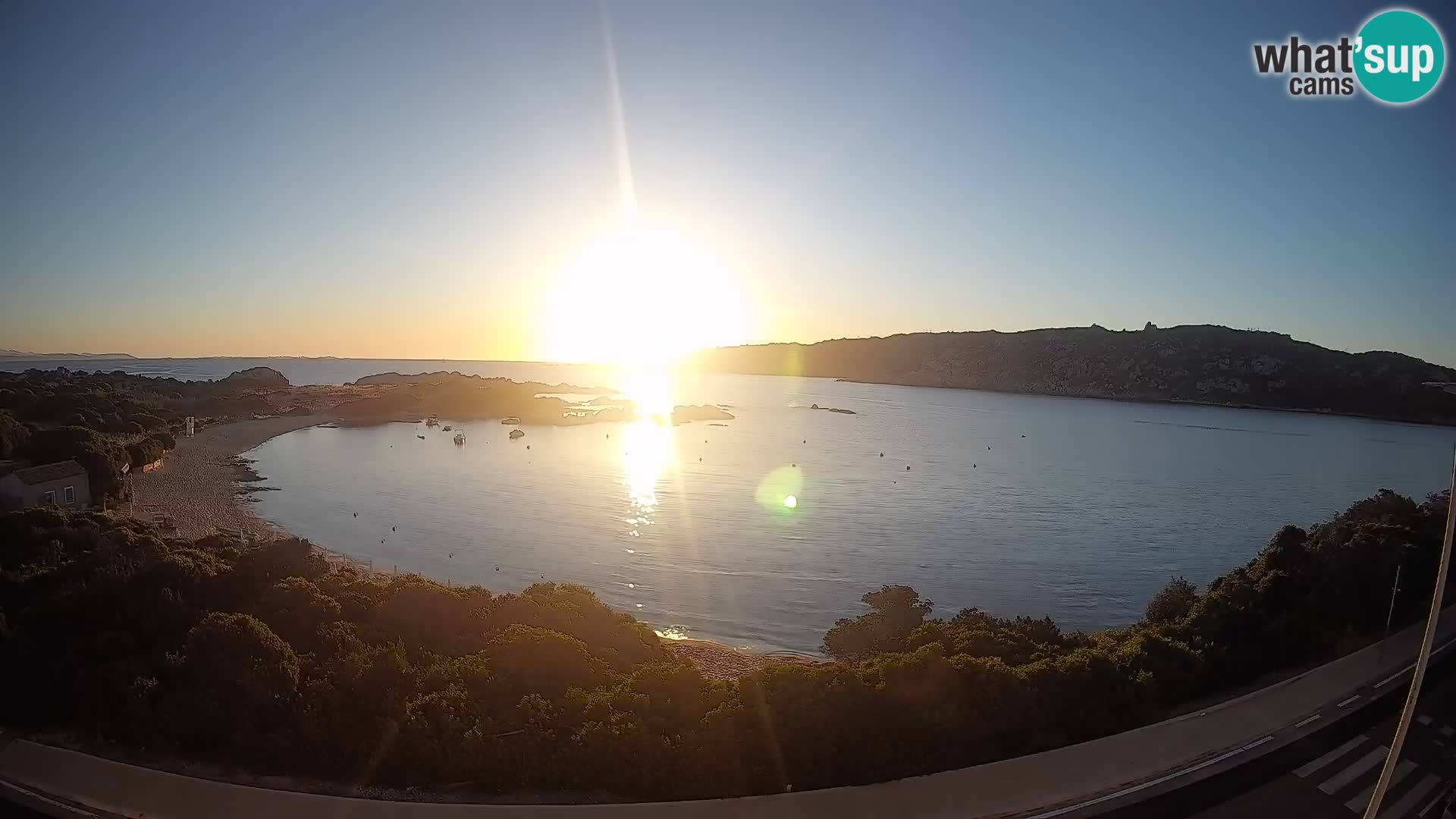 Webcam Rena di Levante – Live View from Capo Testa