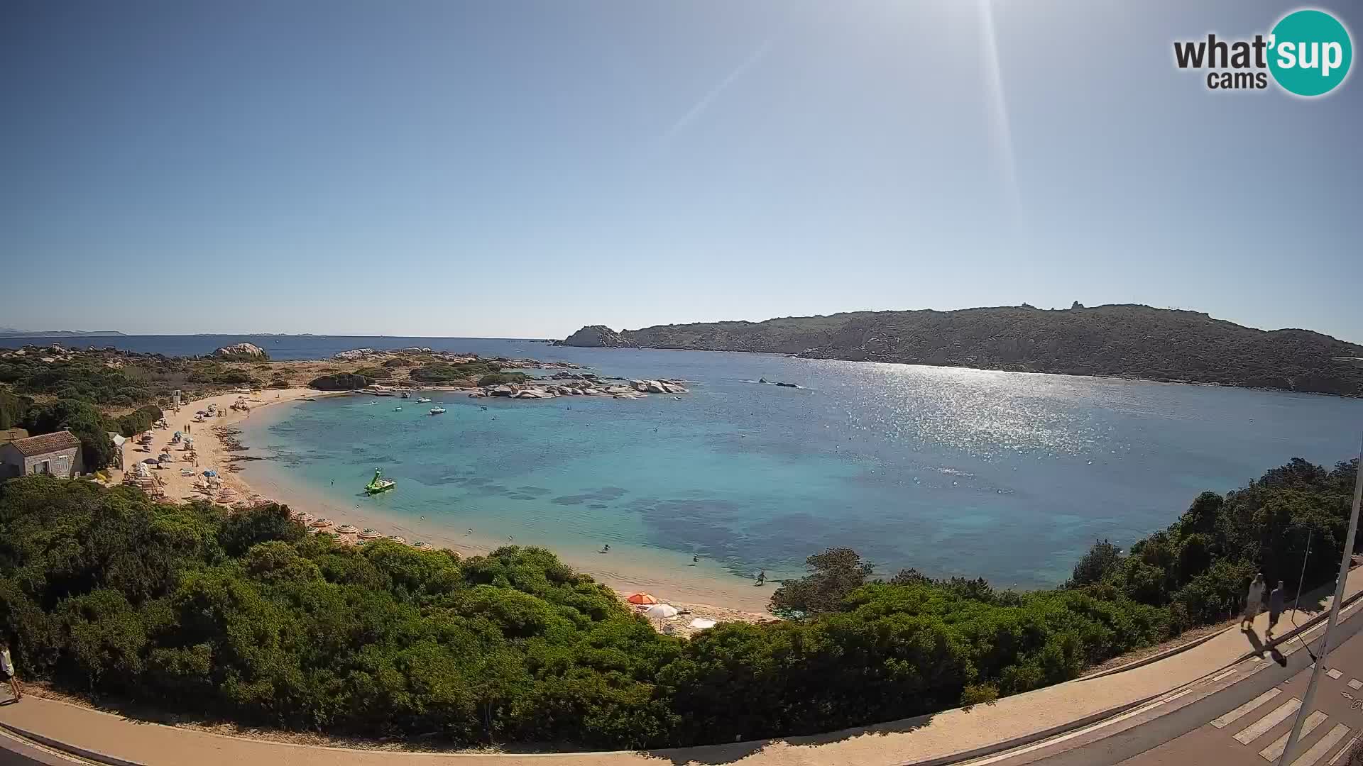 Spletna kamera Rena di Levante – Pogled v živo na Capo Testa