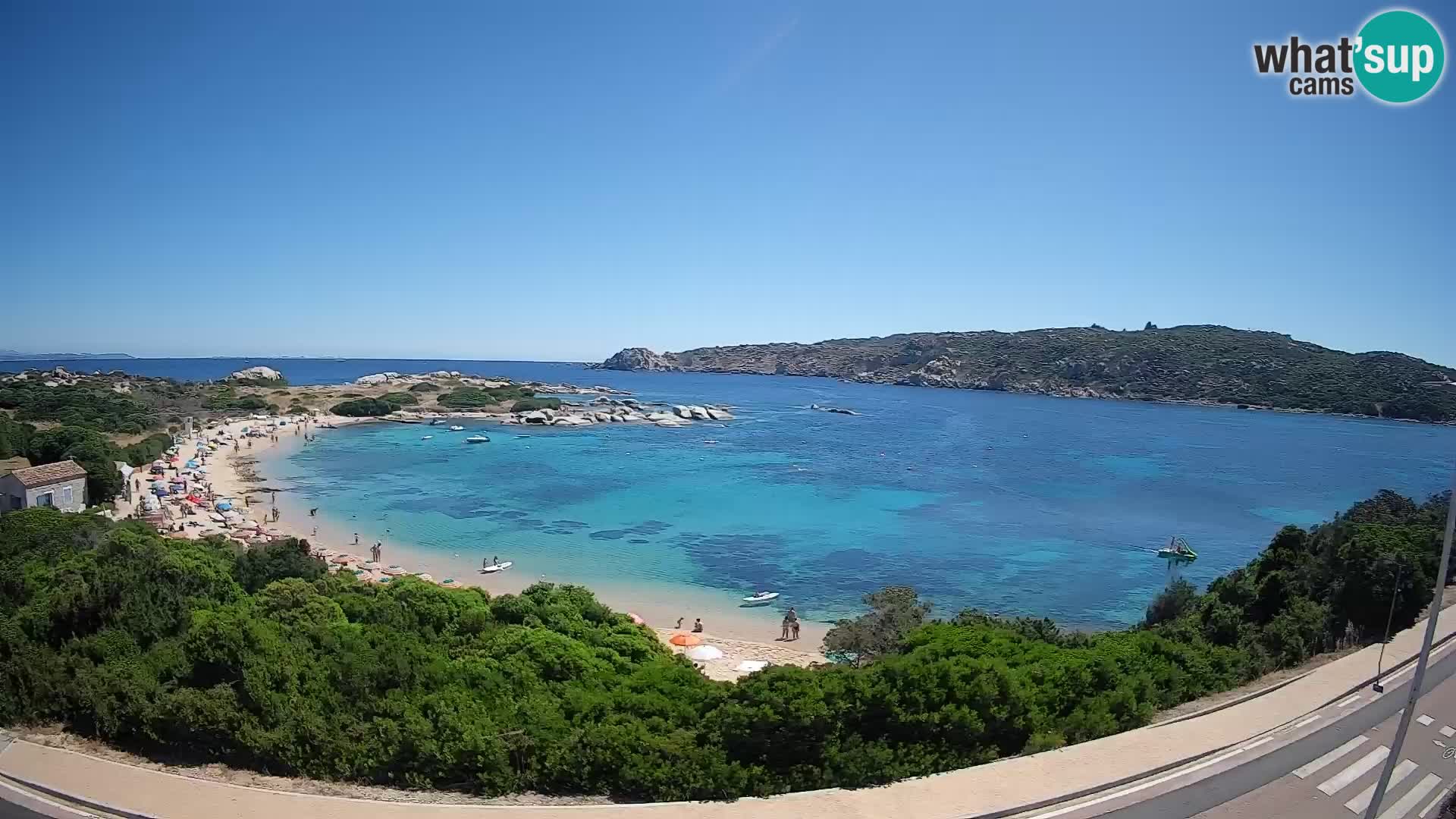 Webcam Rena di Levante – Vista en directo desde Capo Testa