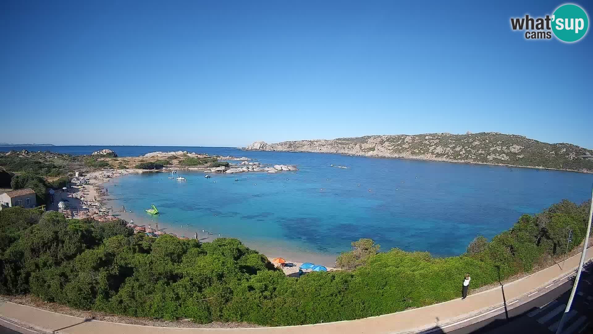 Spletna kamera Rena di Levante – Pogled v živo na Capo Testa