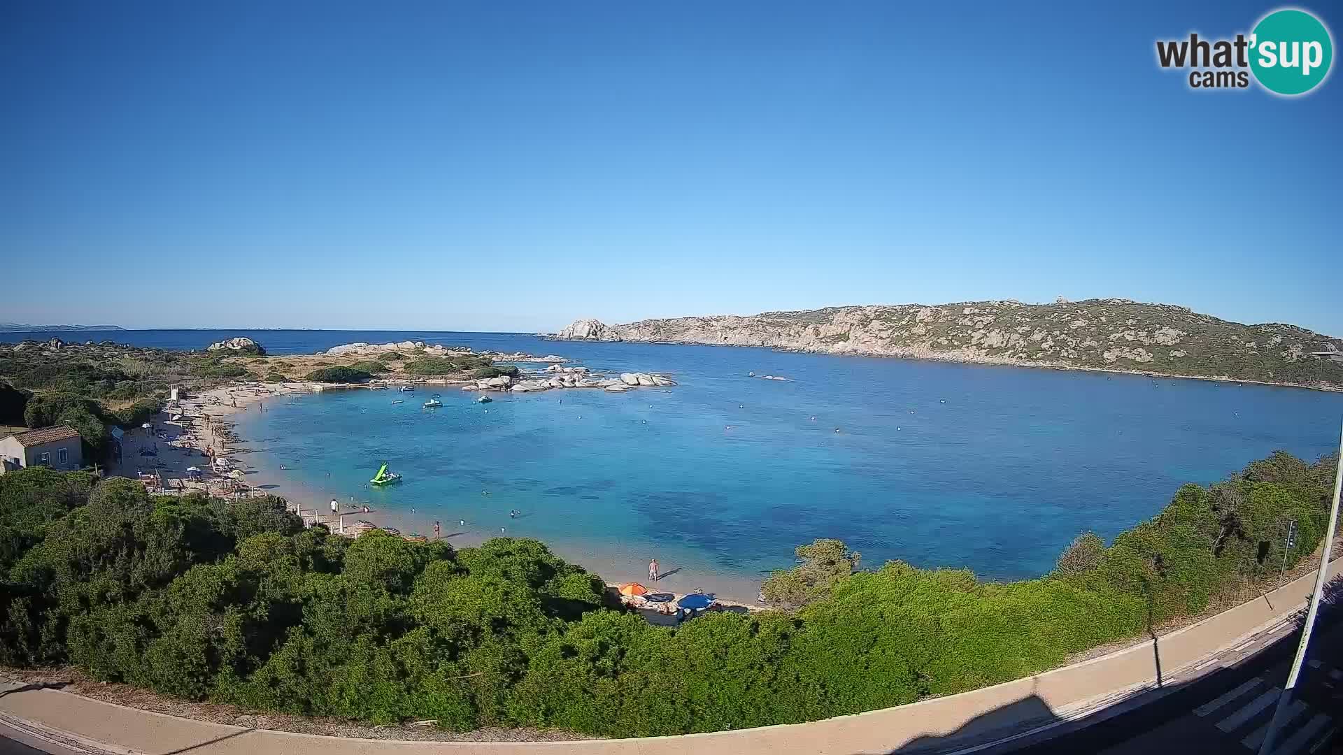 Webcam Rena di Levante – Vista live da Capo Testa