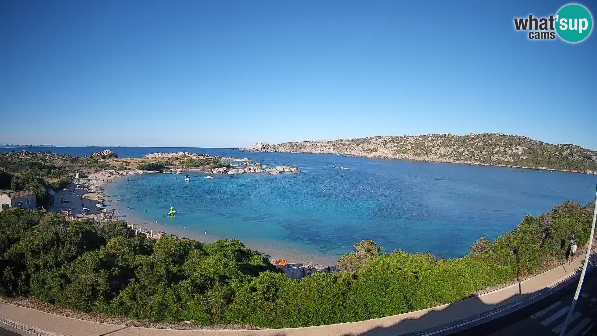 Webcam Rena di Levante – Vue en direct depuis Capo Testa