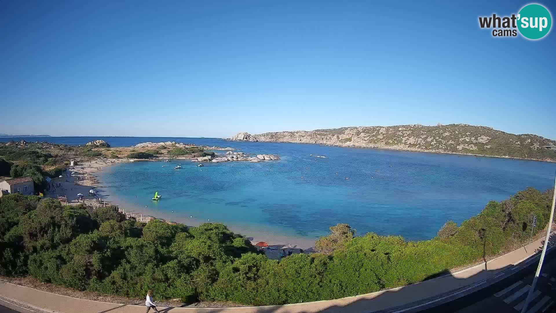 Webcam Rena di Levante – Live View from Capo Testa