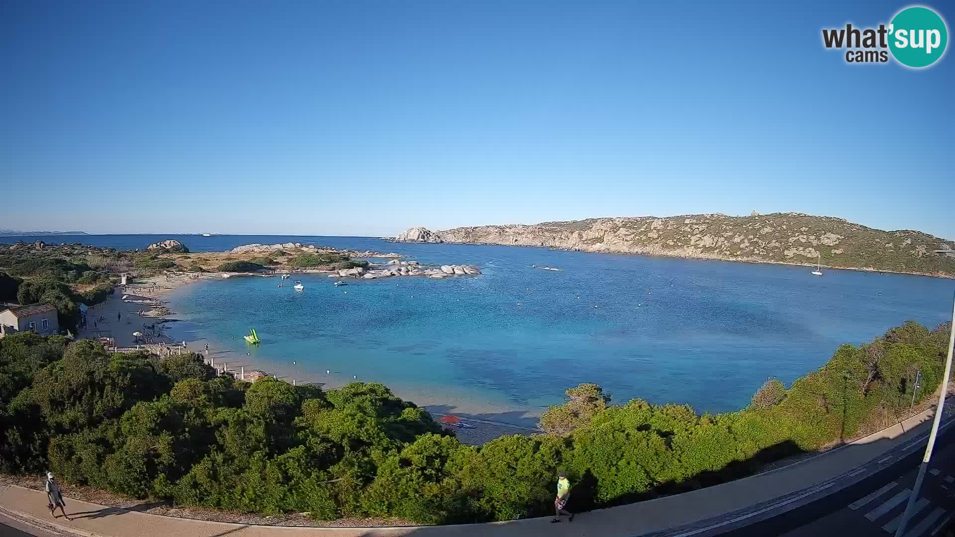 Web kamera Rena di Levante – Pogled uživo s Capo Testa