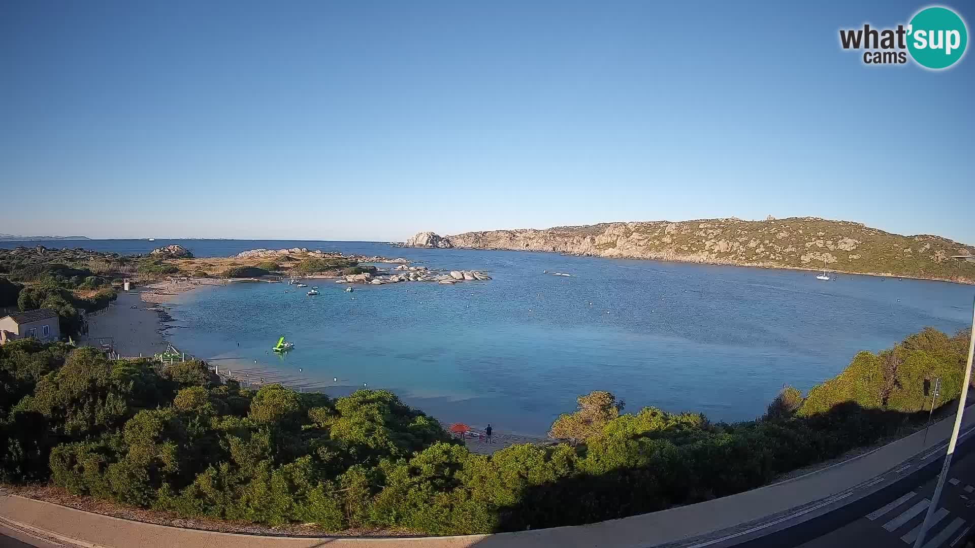 Webcam Rena di Levante – Vista en directo desde Capo Testa