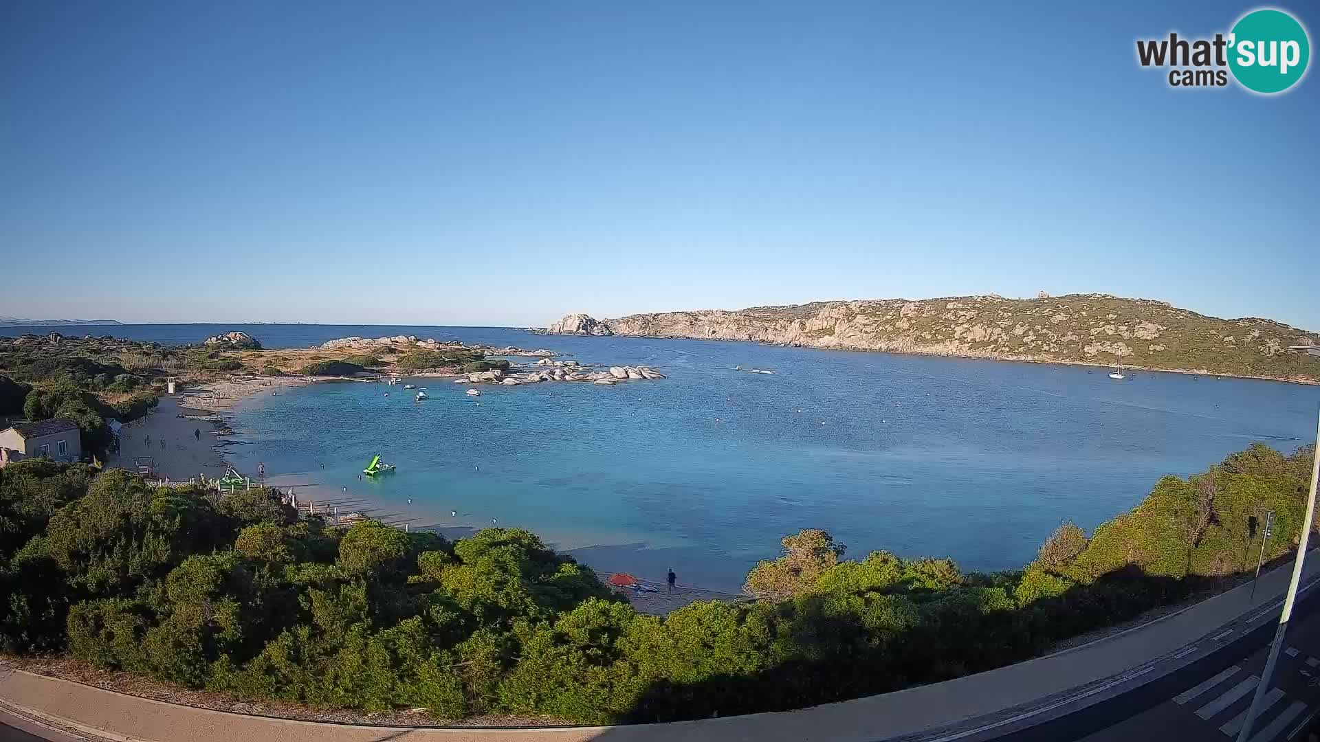 Spletna kamera Rena di Levante – Pogled v živo na Capo Testa