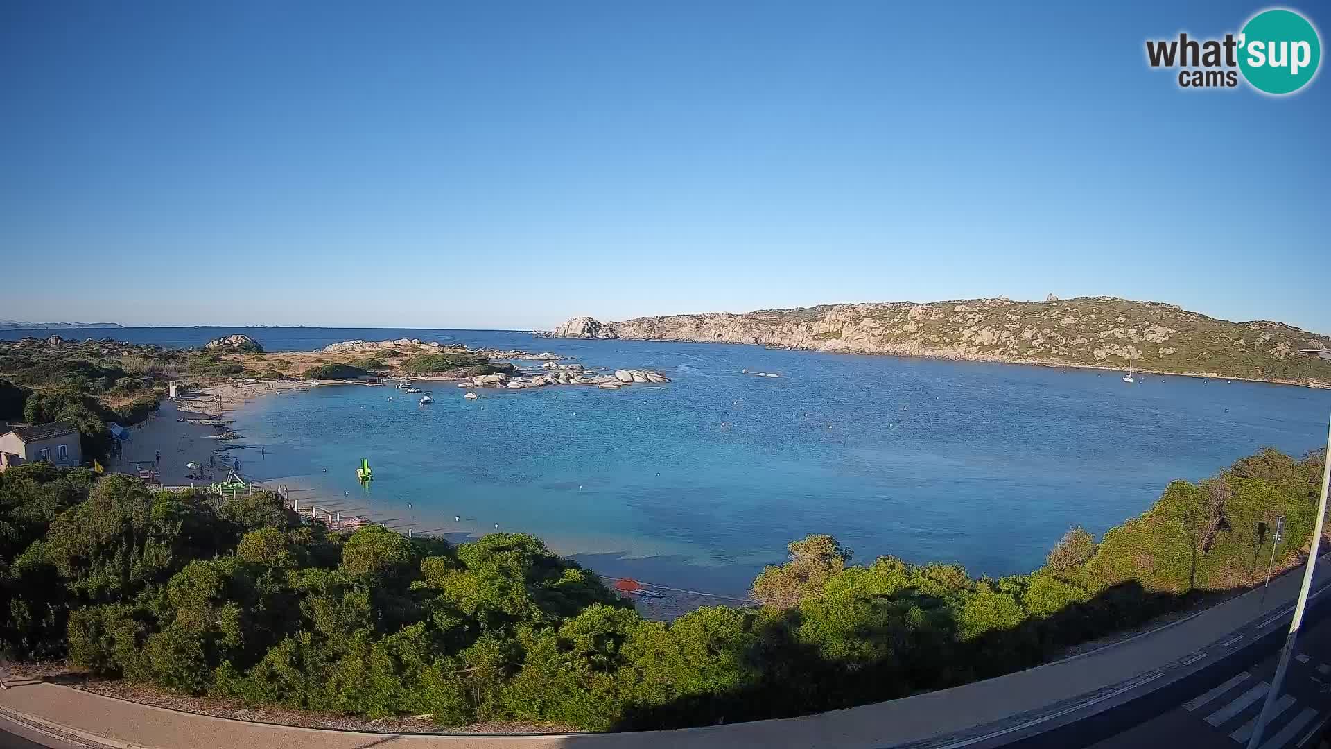 Webcam Rena di Levante – Live View from Capo Testa