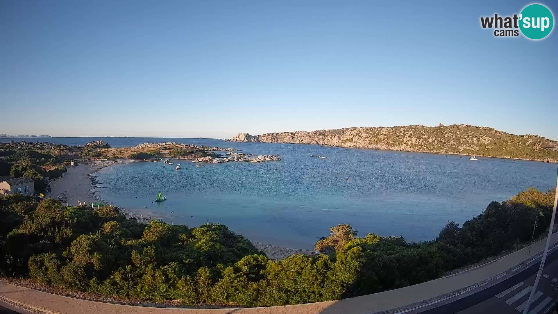 Webcam Rena di Levante – Vista en directo desde Capo Testa