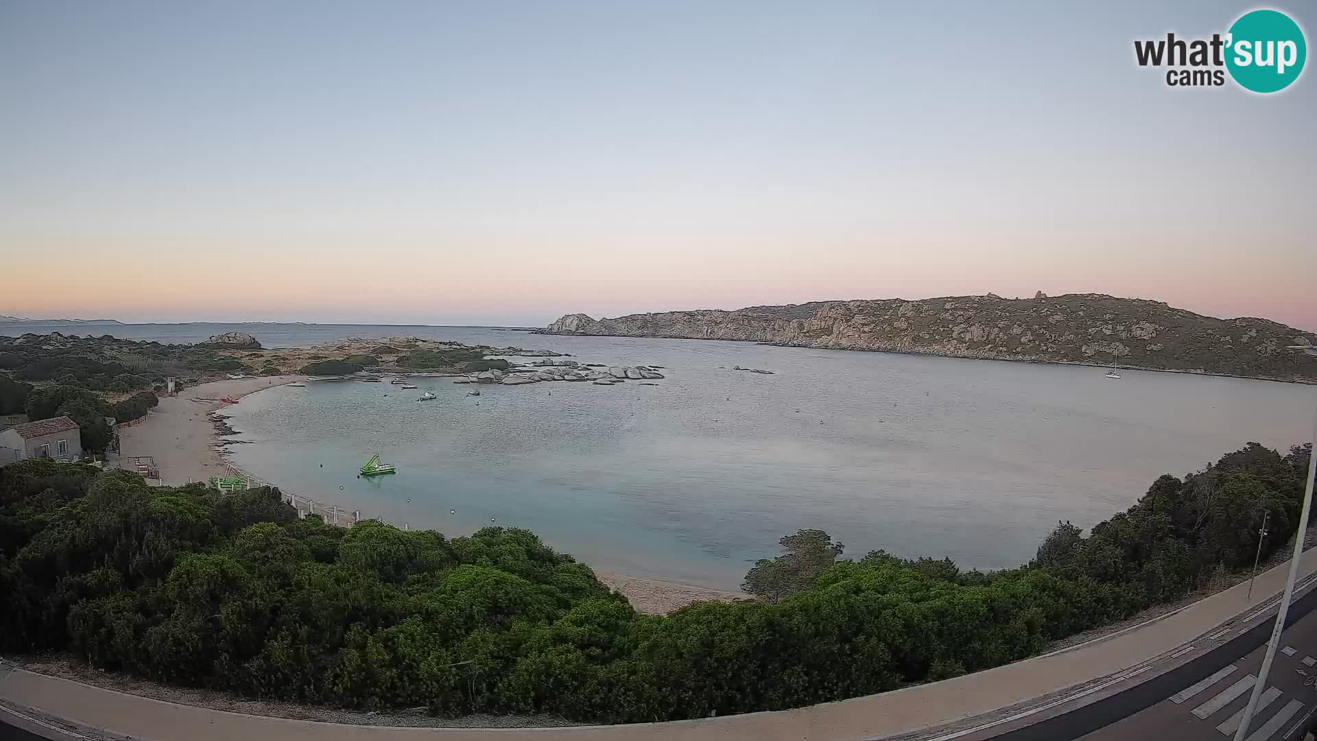 Spletna kamera Rena di Levante – Pogled v živo na Capo Testa