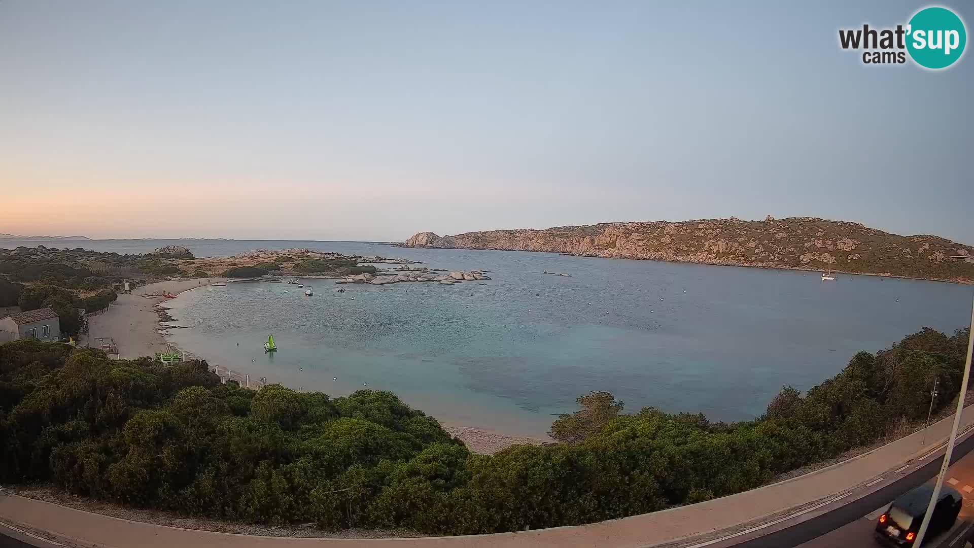Webcam Rena di Levante – Live View from Capo Testa