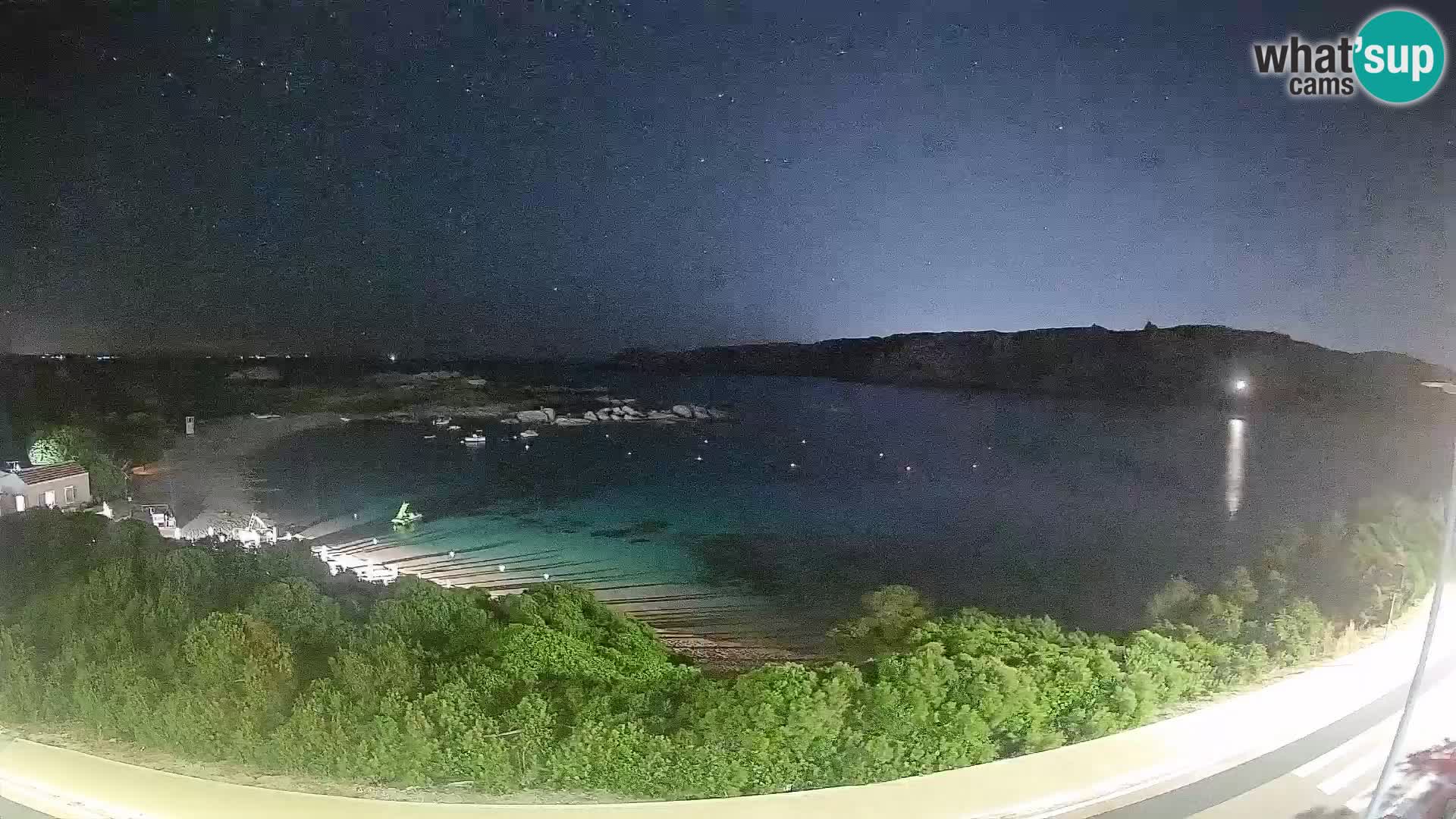 Spletna kamera Rena di Levante – Pogled v živo na Capo Testa