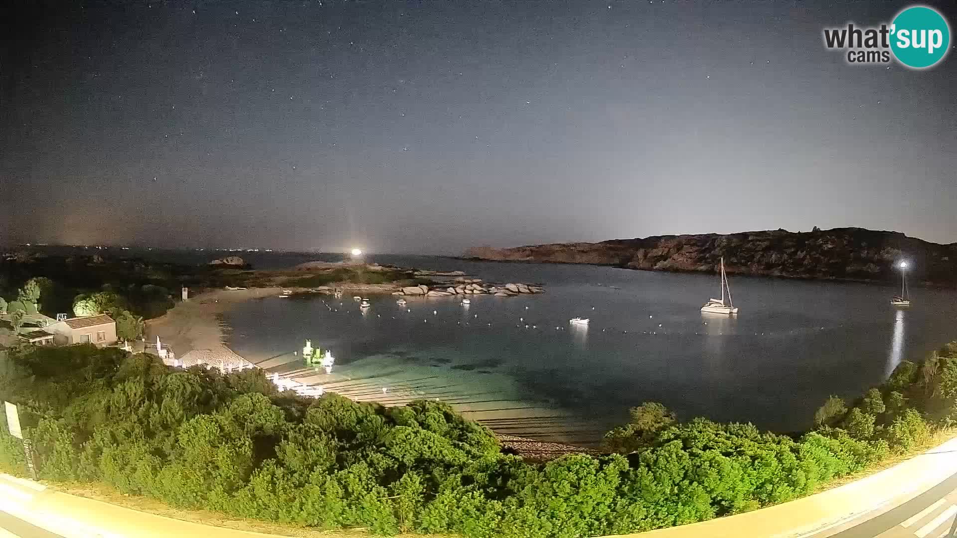 Webcam Rena di Levante – Live View from Capo Testa
