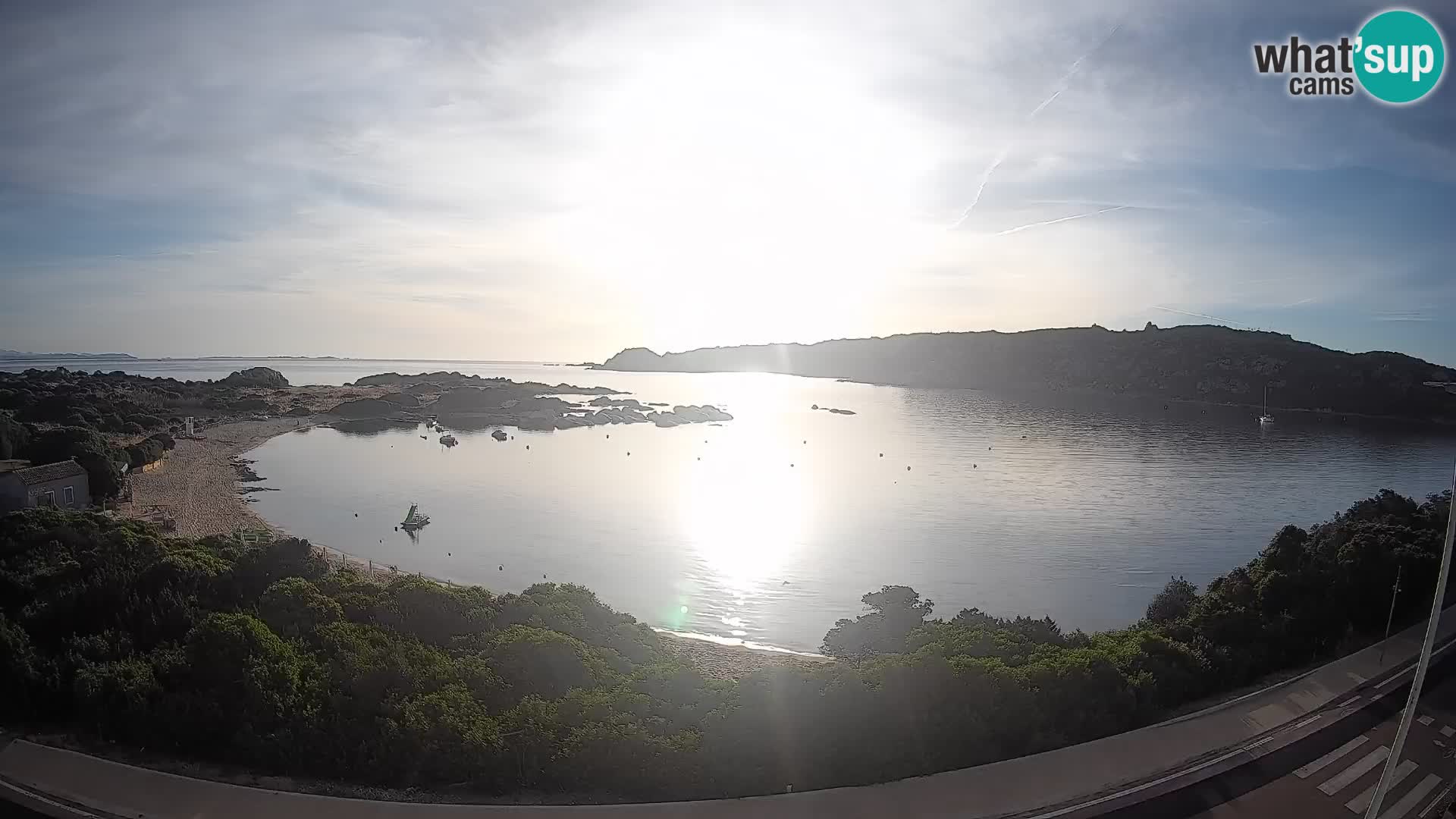 Webcam Rena di Levante – Live View from Capo Testa