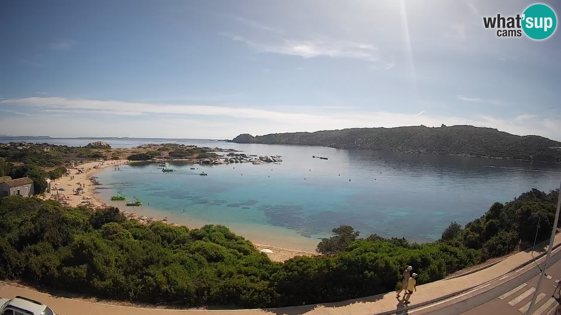 Webcam Rena di Levante – Live View from Capo Testa