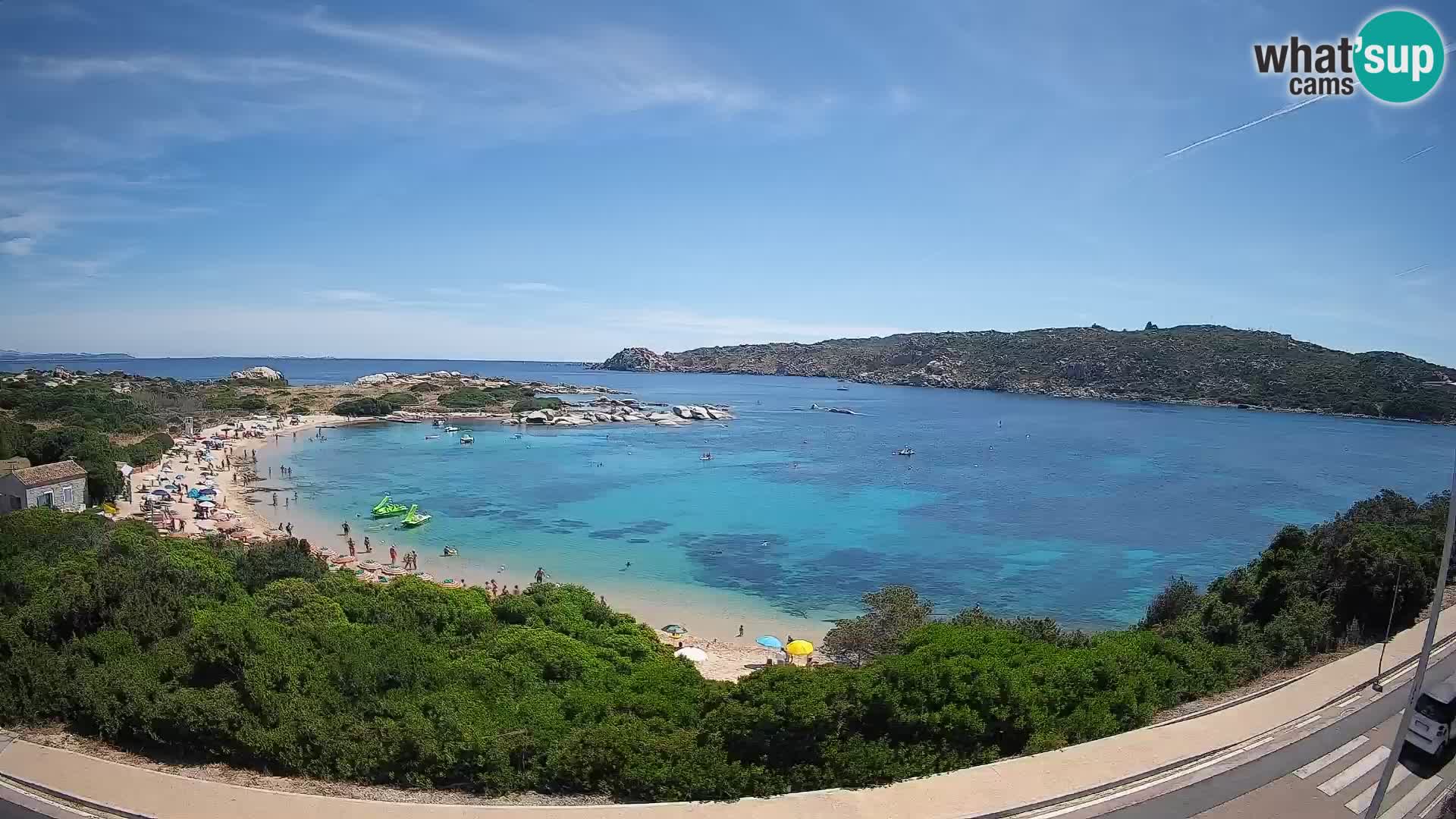 Webcam Rena di Levante – Vista live da Capo Testa