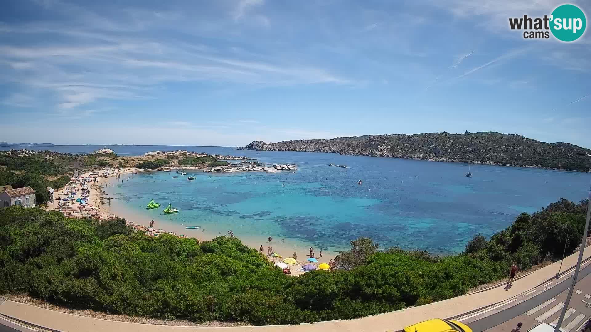 Webcam Rena di Levante – Live View from Capo Testa