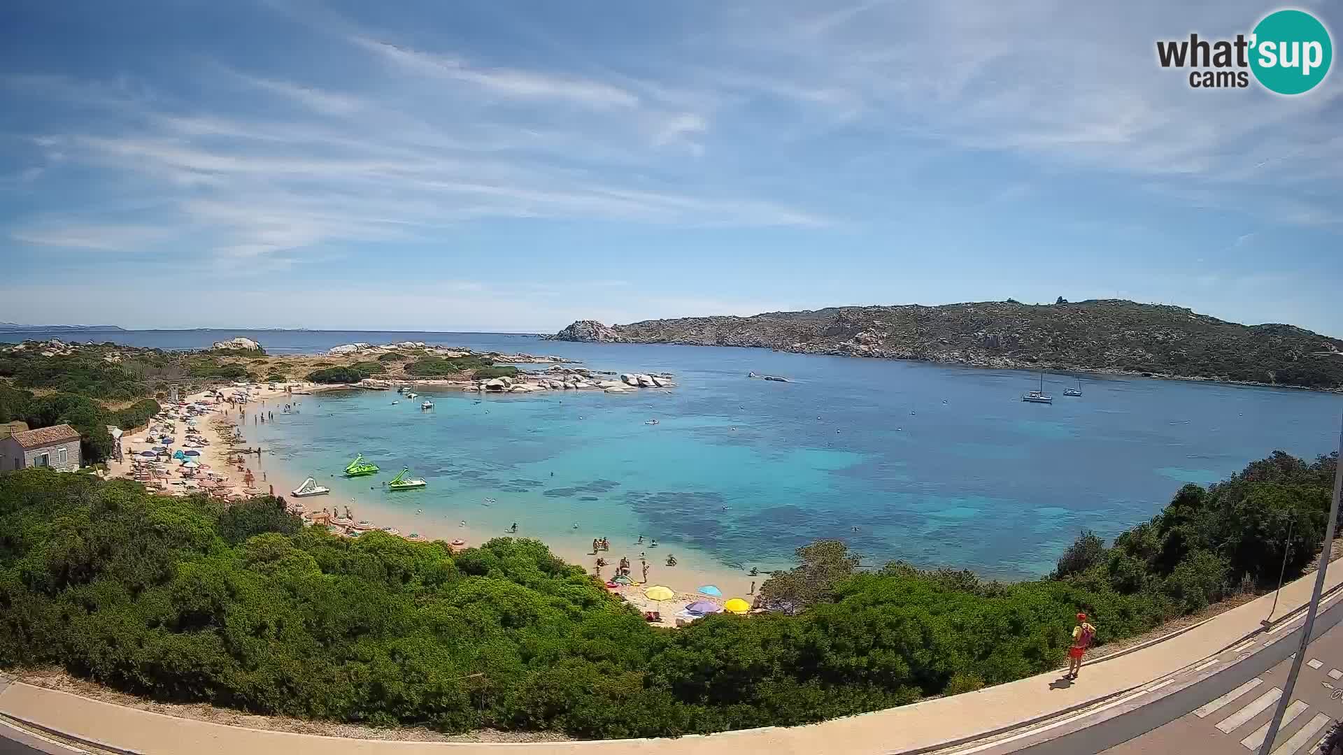 Webcam Rena di Levante – Live View from Capo Testa